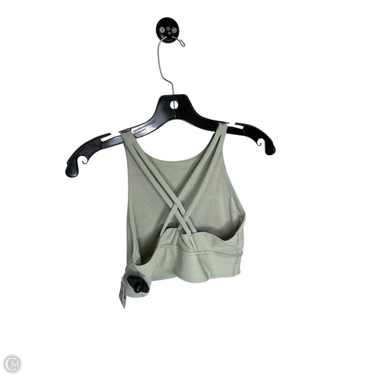 Athletic Bra By Lululemon In Green, Size: 8