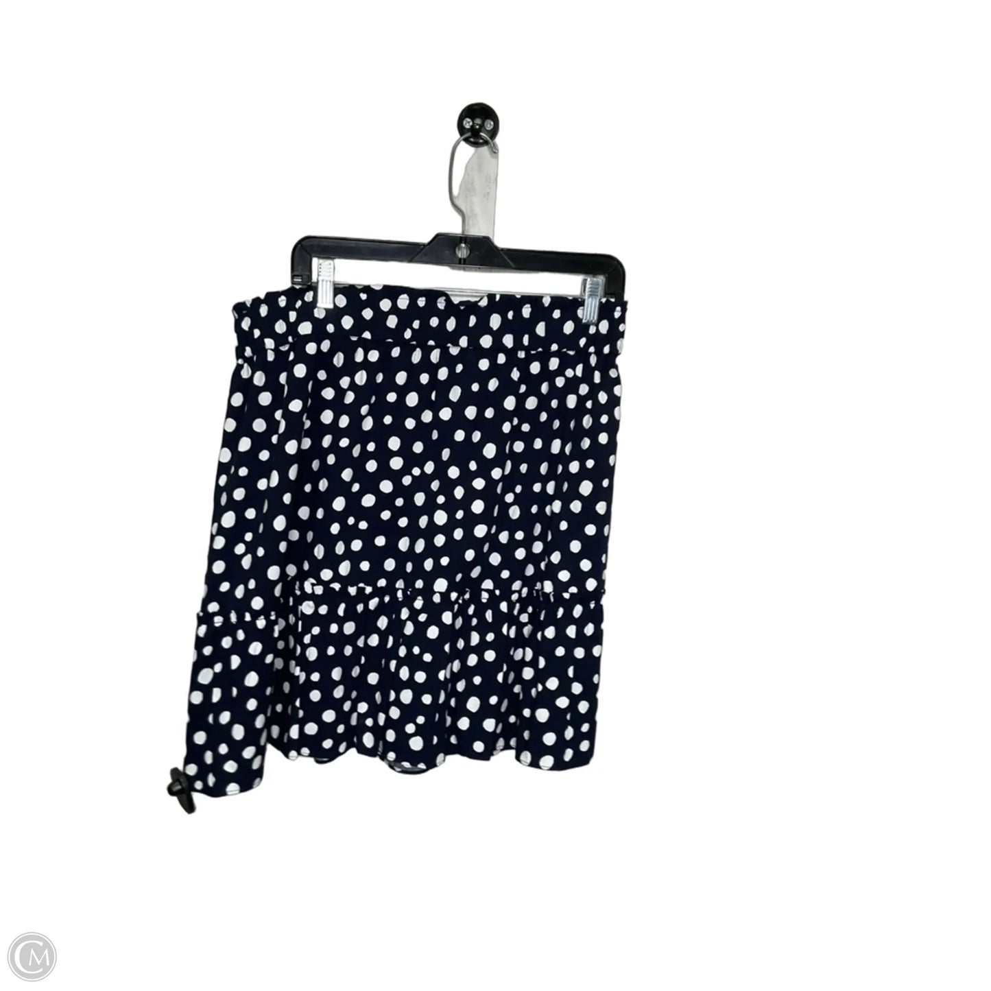 Skirt Midi By Loft In Blue, Size: Xl