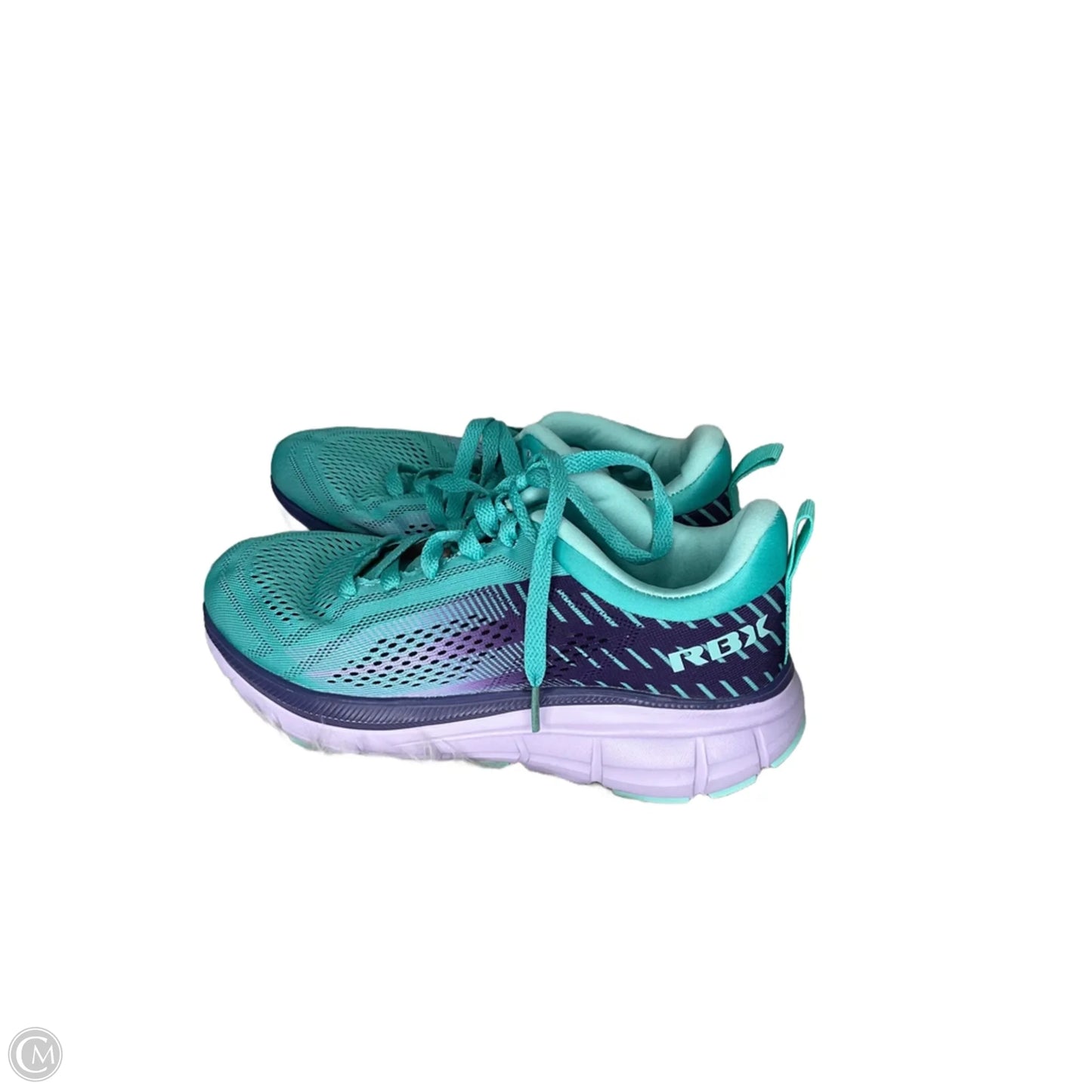 Shoes Athletic By Rbx In Green & Purple, Size: 6.5