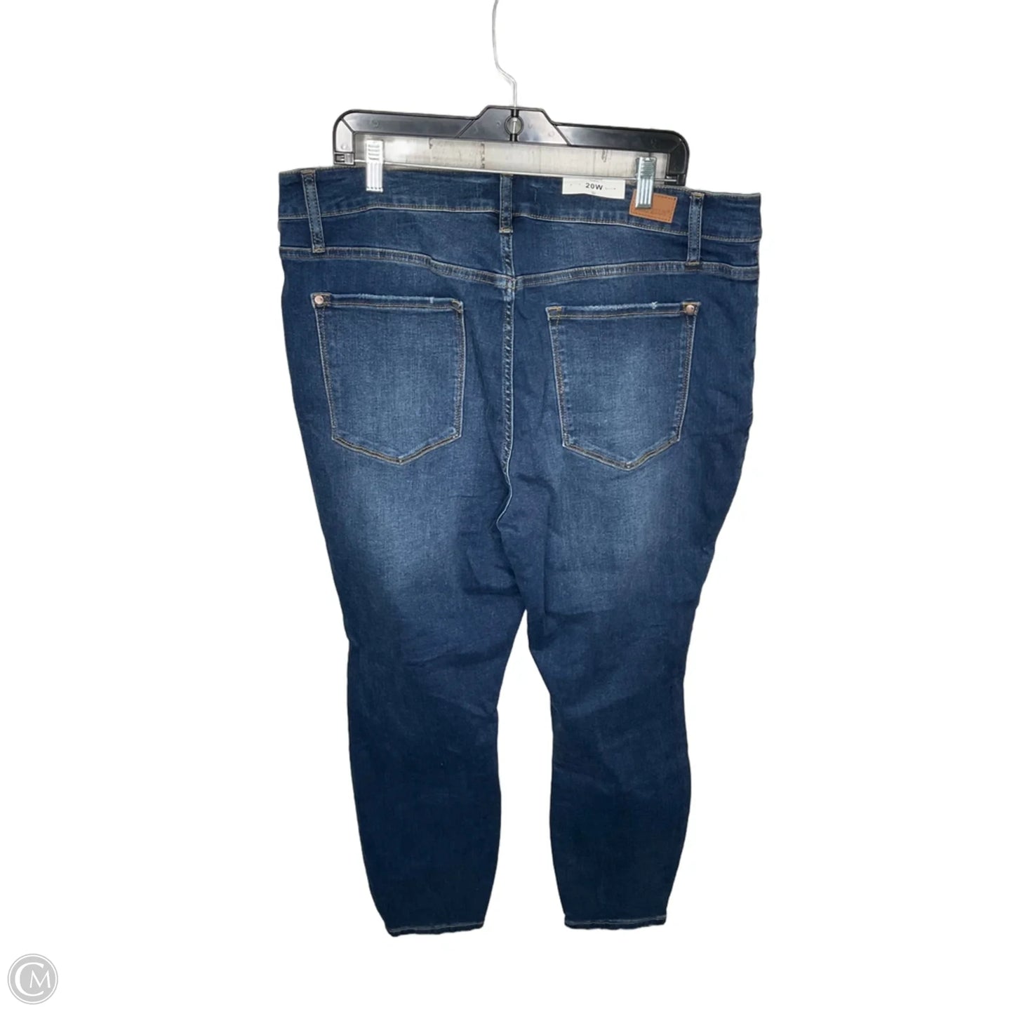 Jeans Straight By Judy Blue In Blue, Size: 20