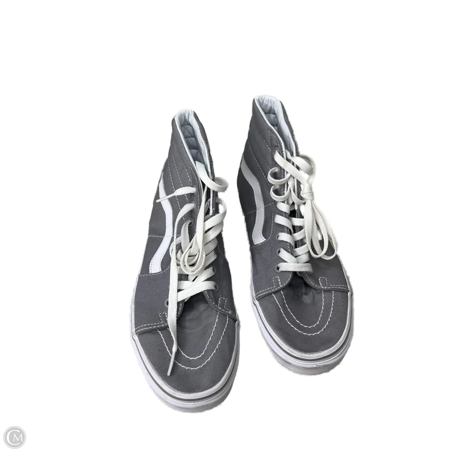 Shoes Sneakers By Vans In Grey, Size: 9.5