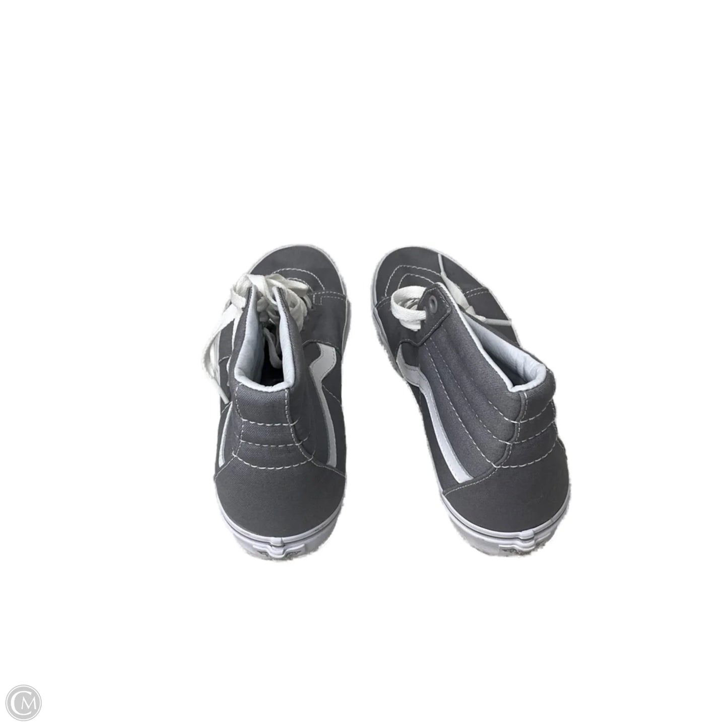 Shoes Sneakers By Vans In Grey, Size: 9.5