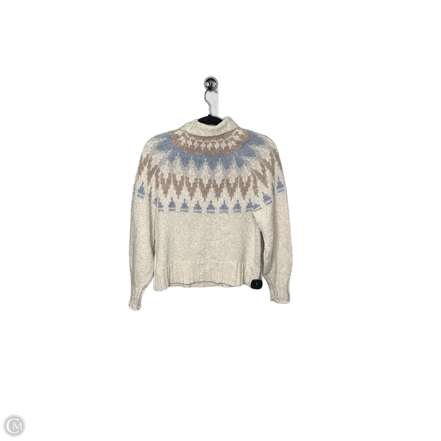 Sweater By American Eagle In White, Size: Xs
