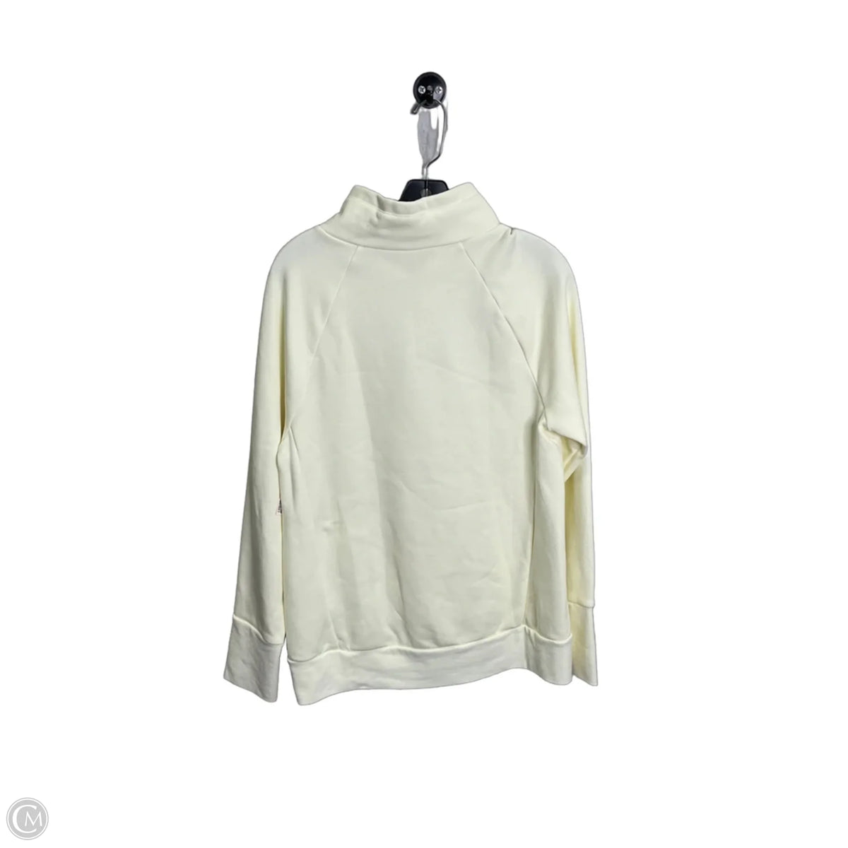 Athletic Sweatshirt Crewneck By Fabletics In Yellow, Size: M