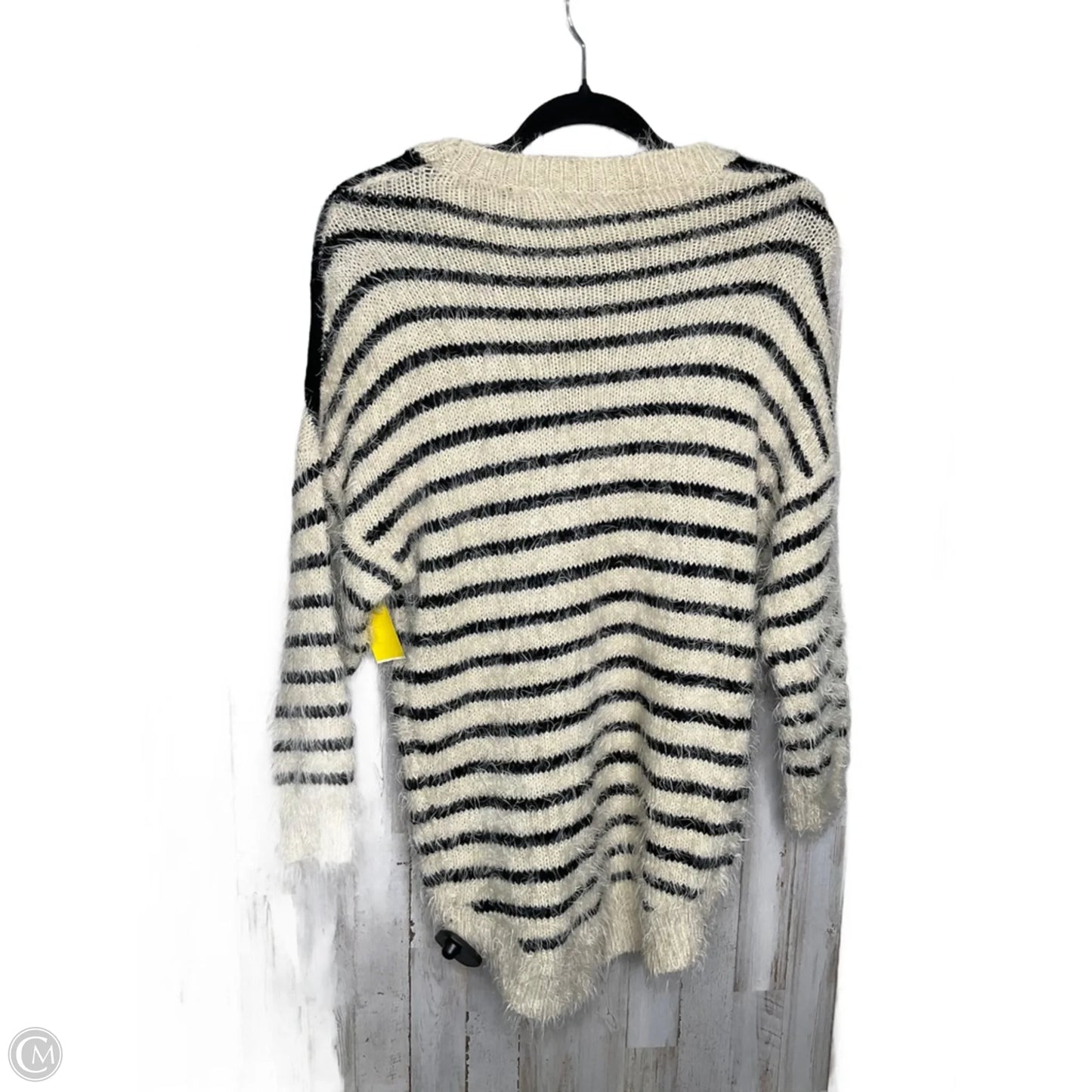 Sweater By Romwe In Striped Pattern, Size: M