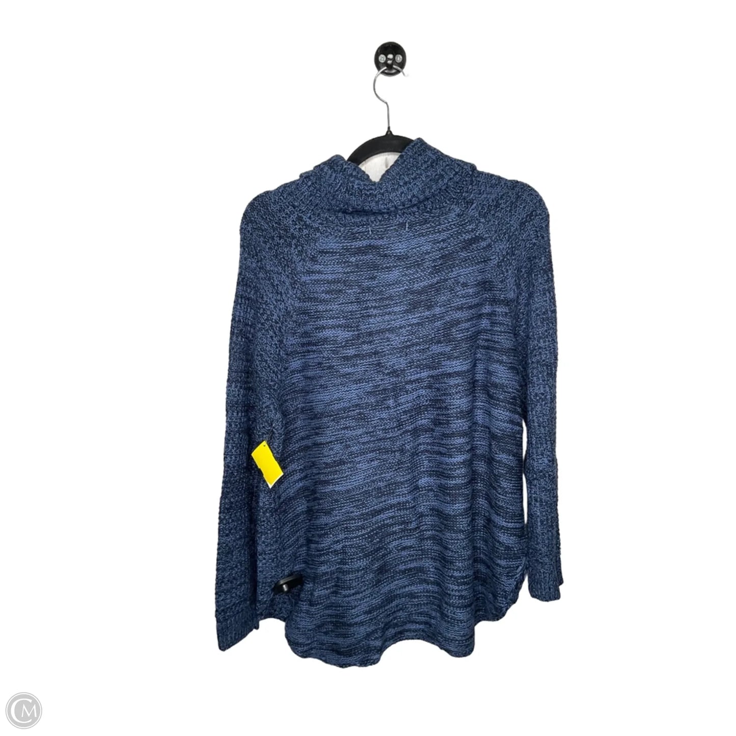 Sweater By Its Our Time In Black & Blue, Size: L