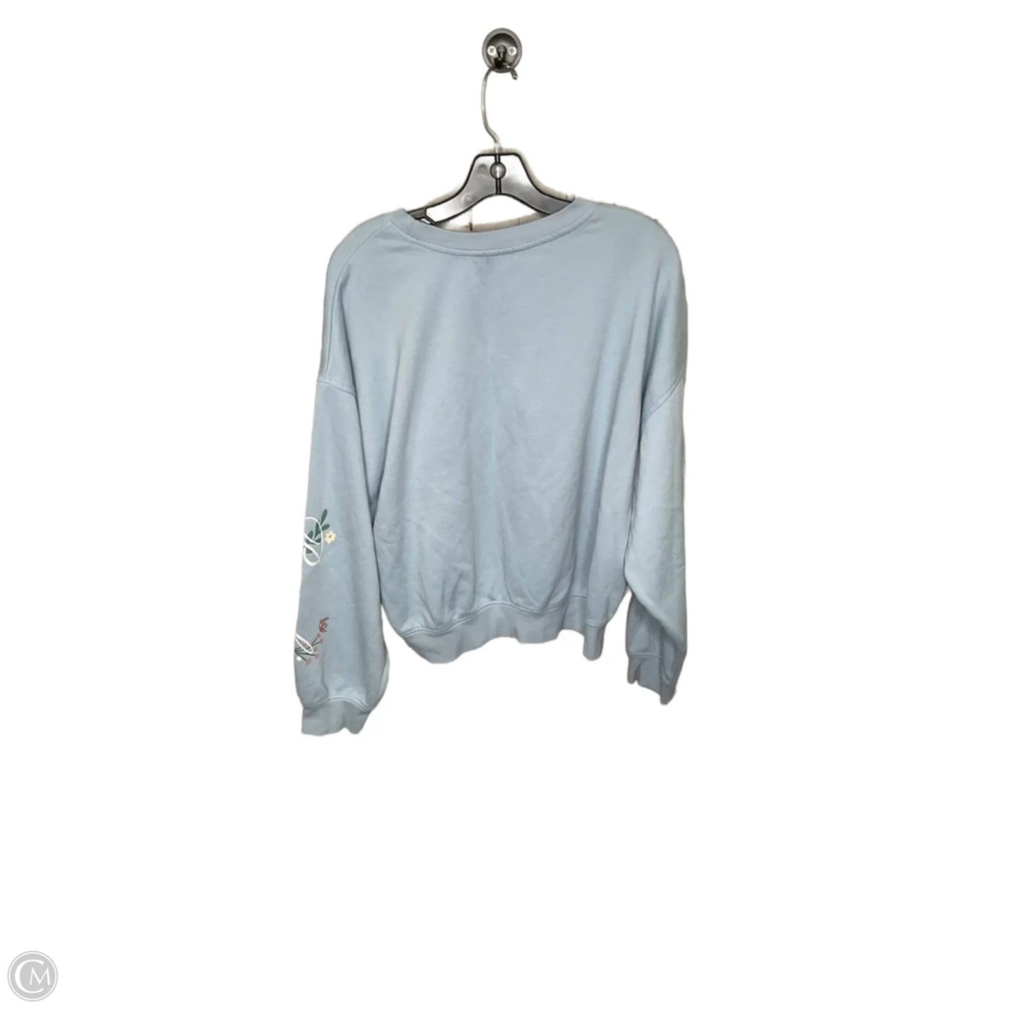 Sweatshirt Crewneck By Disney In Blue, Size: L