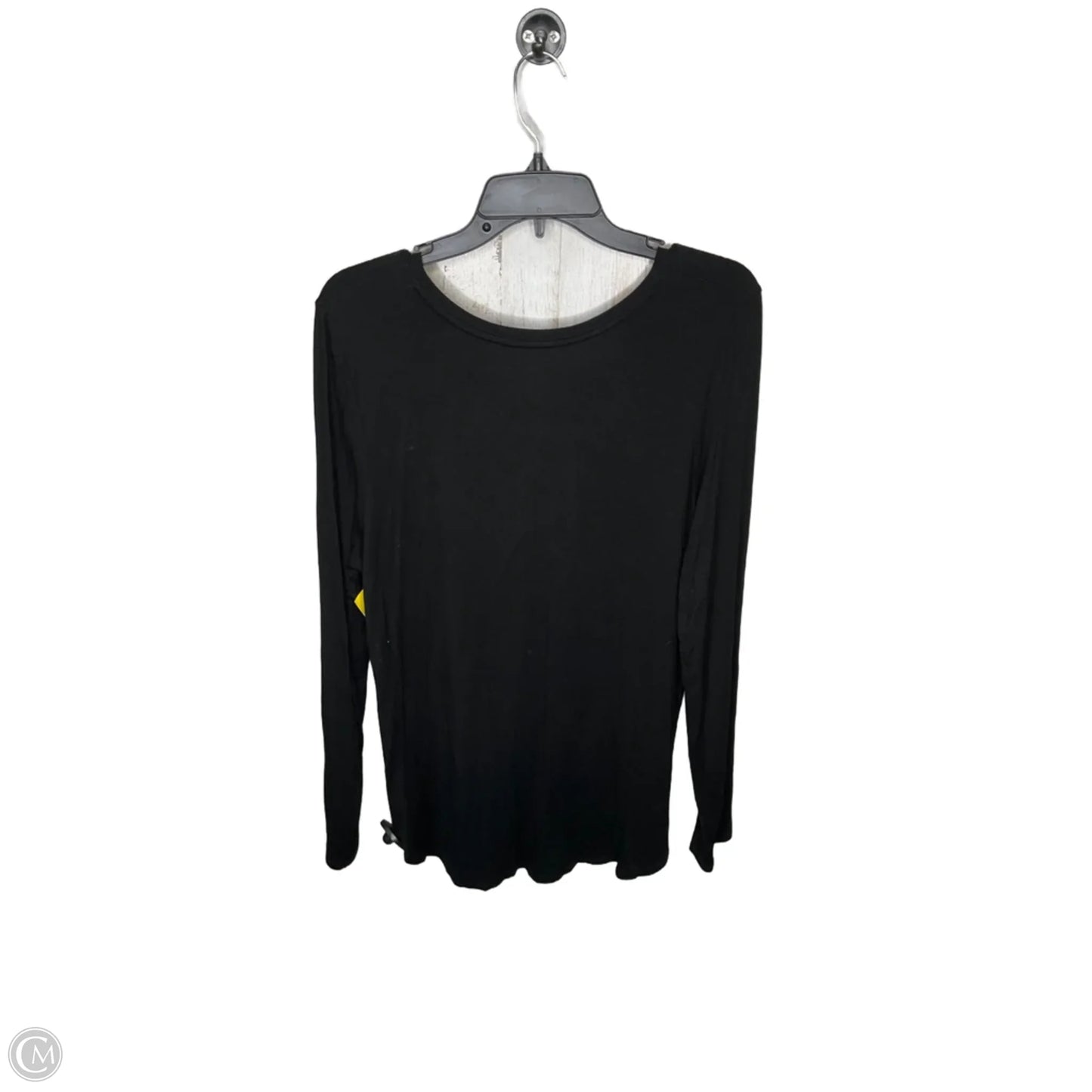 Top Long Sleeve By Tahari In Black, Size: Xl