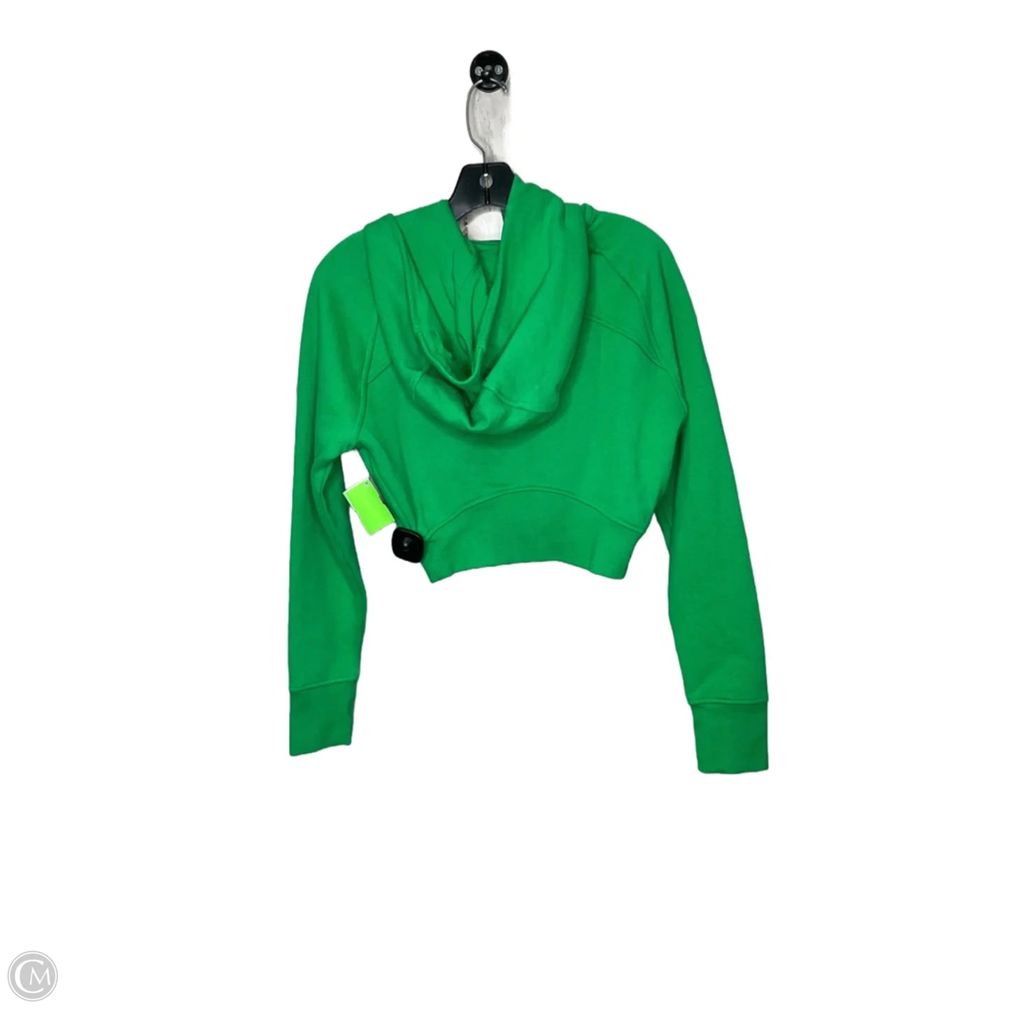 Sweatshirt Hoodie By Lululemon In Green, Size: 4