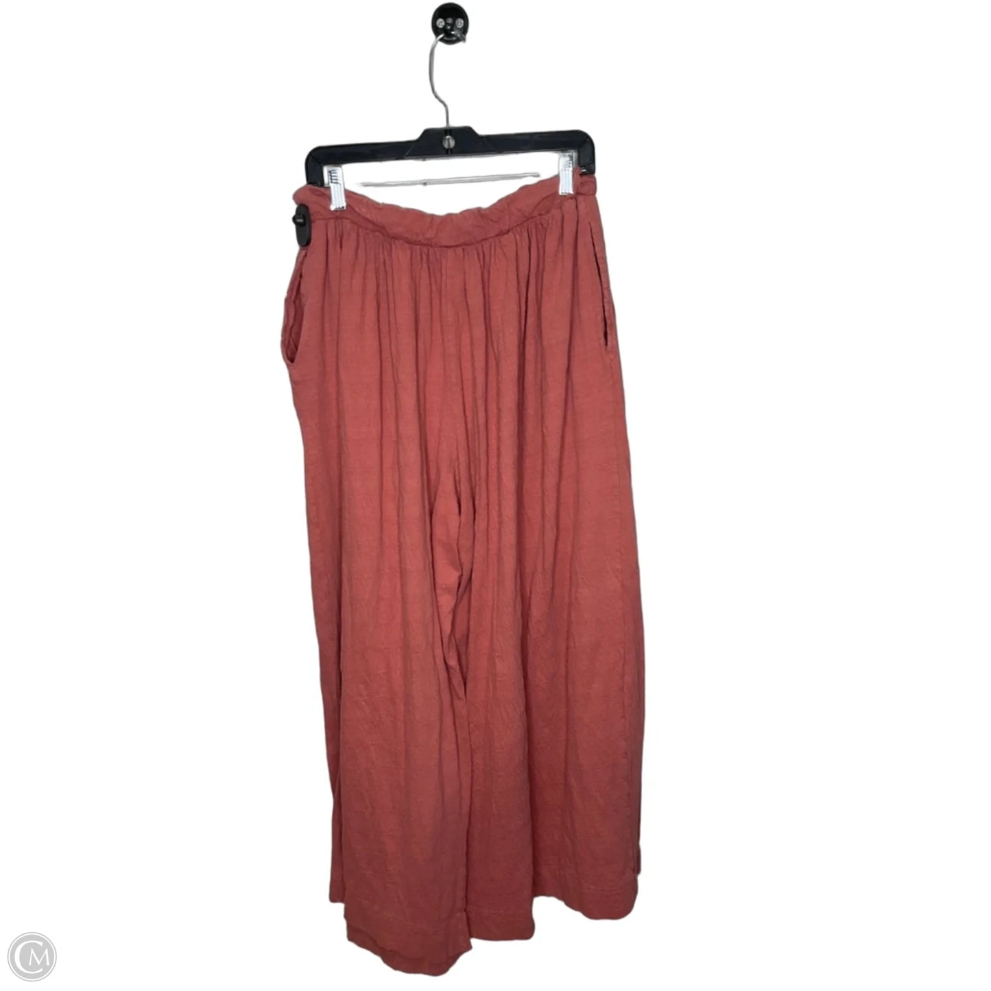 Pants Linen By Free People In Orange, Size: L