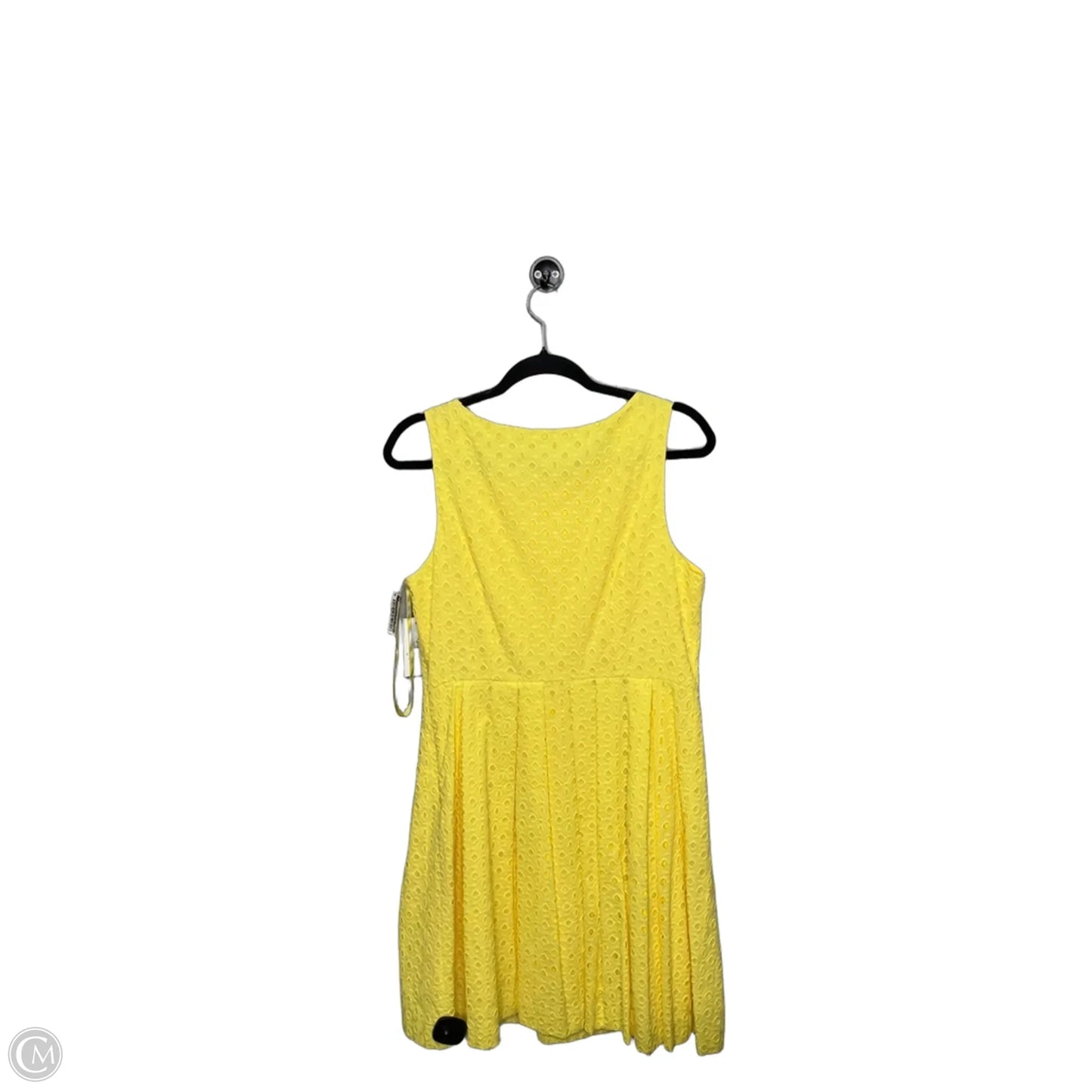 Dress Casual Short By Chaus In Yellow, Size: 8