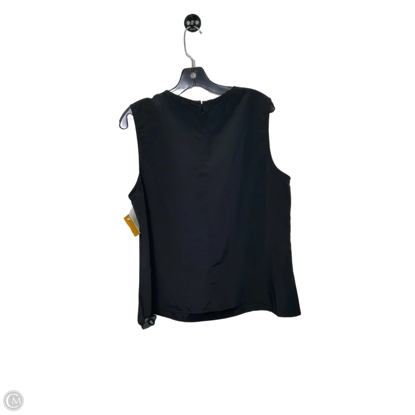 Top Sleeveless By Covington In Black, Size: Xl