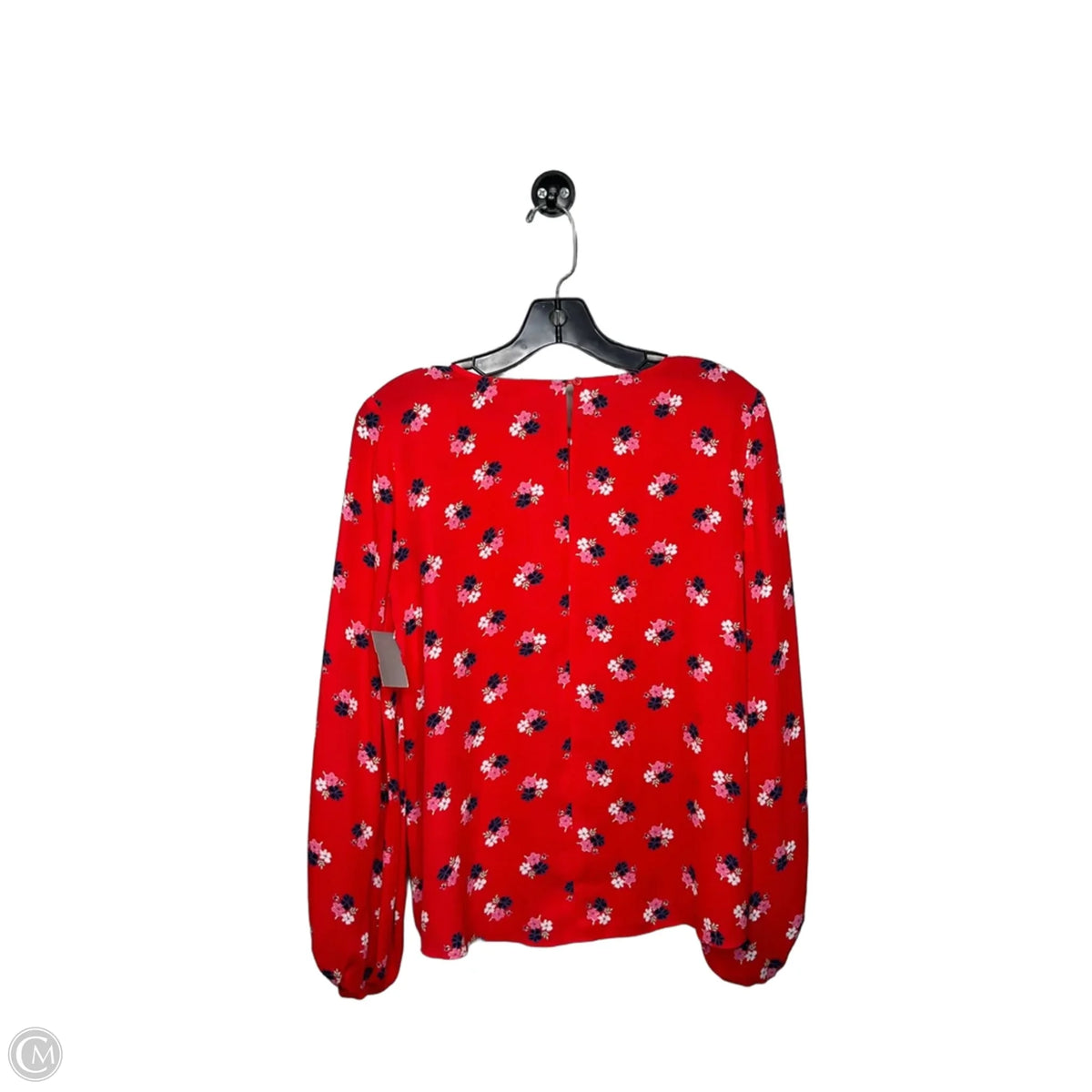 Top 3/4 Sleeve By Loft In Red, Size: Xs