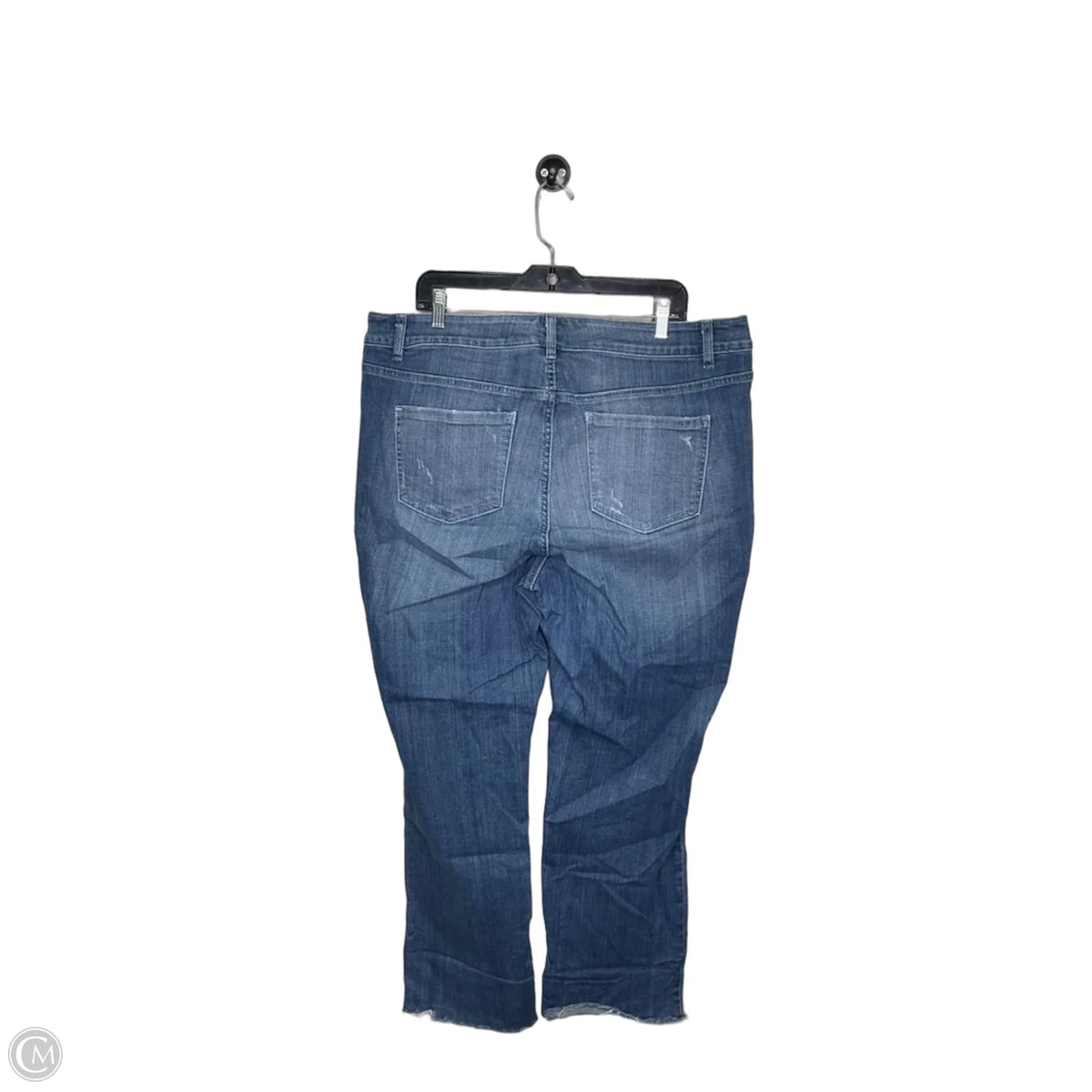 Jeans Straight By Lane Bryant In Blue Denim, Size: 18