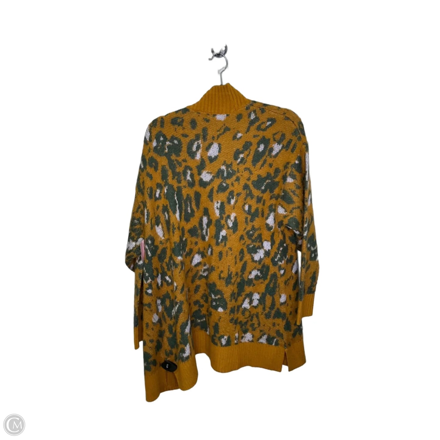 Cardigan By Jessica Simpson In Animal Print, Size: L