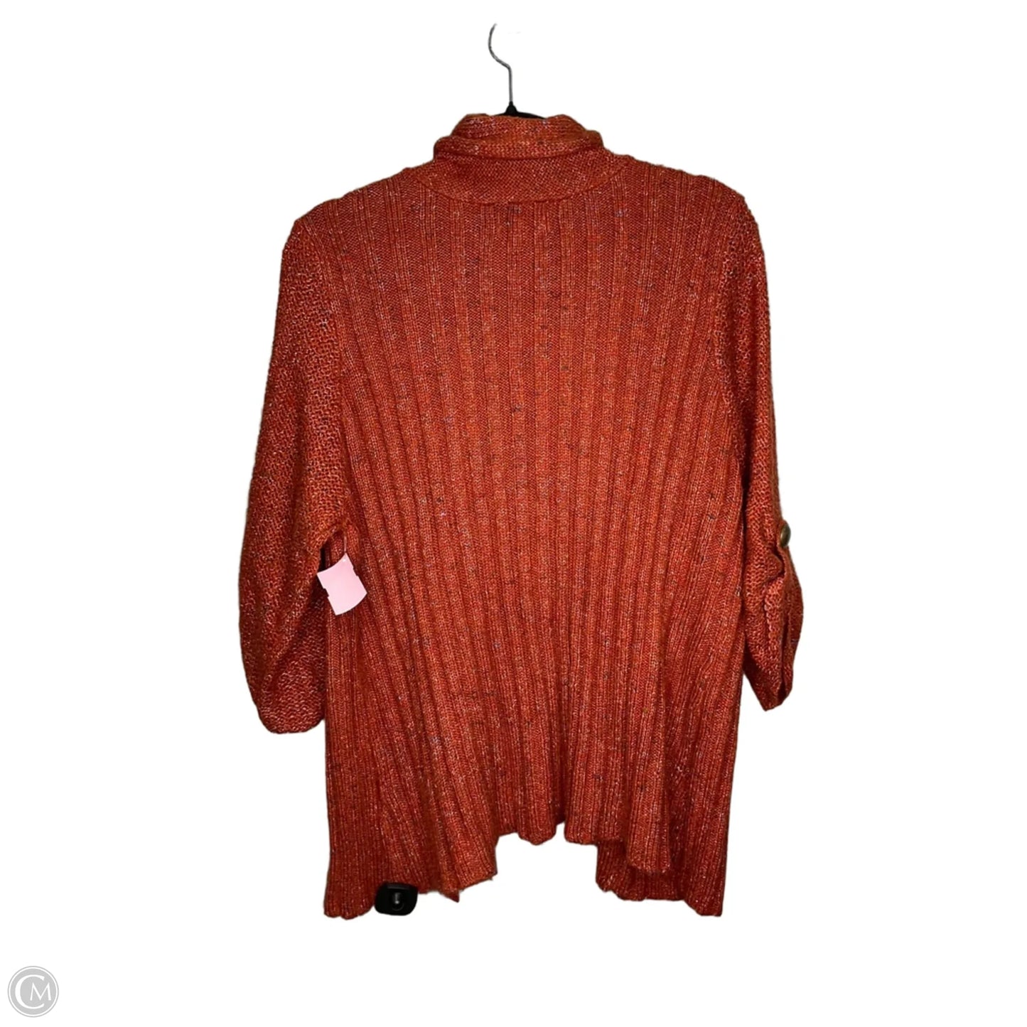 Cardigan By Cato In Orange, Size: 18