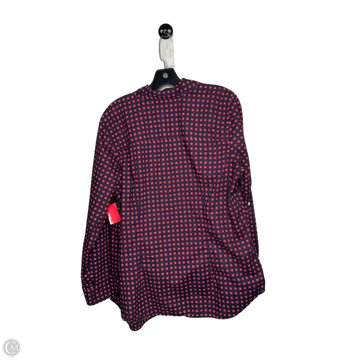 Top Long Sleeve By Talbots In Floral Print, Size: 16