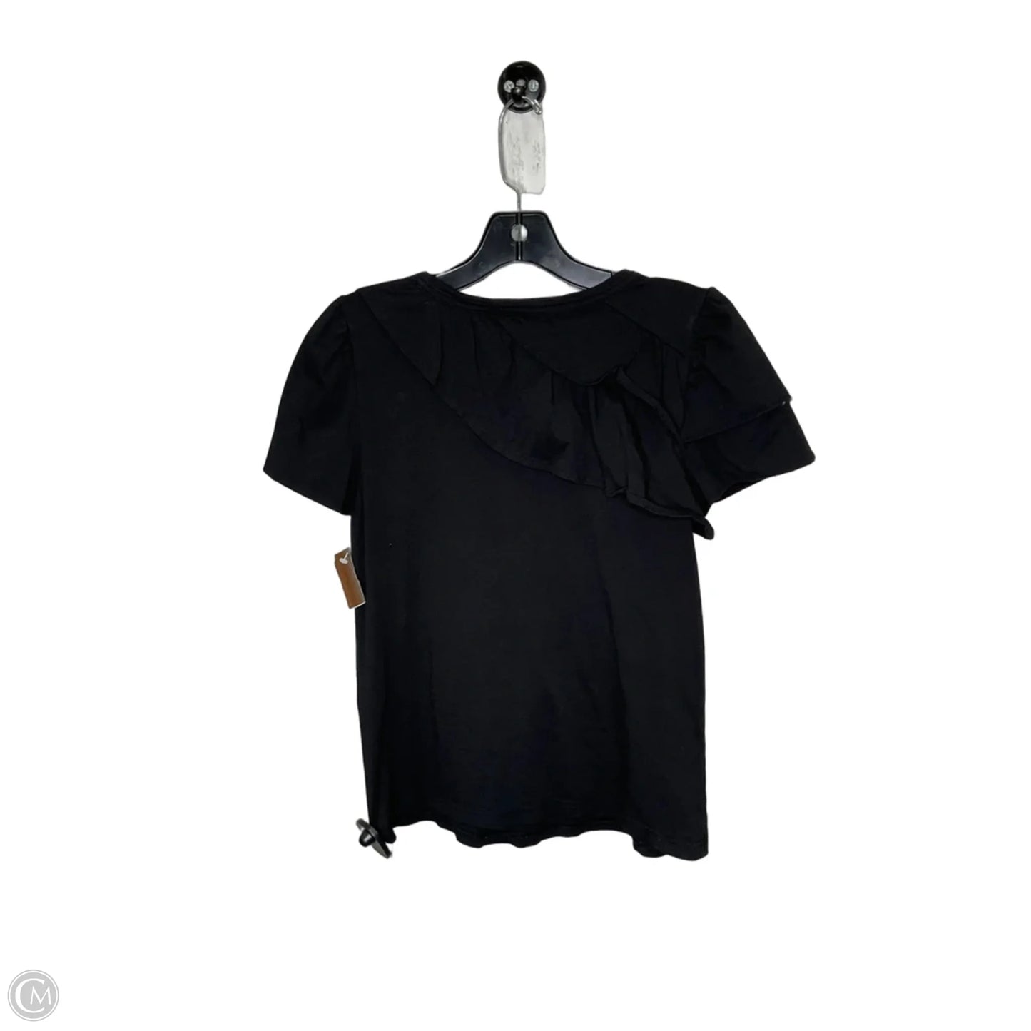 Top Short Sleeve Designer By Marc By Marc Jacobs In Black, Size: S