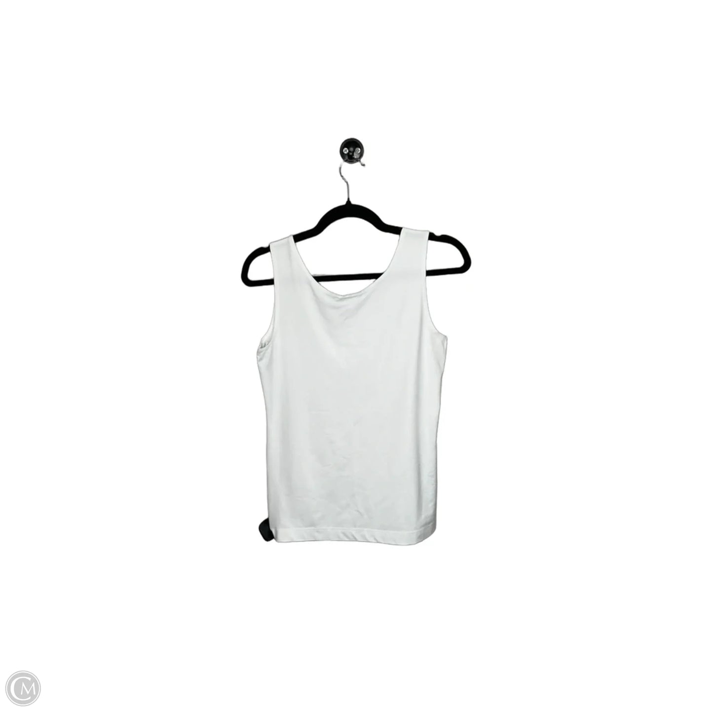 Top Sleeveless Basic By Chicos In White, Size: S