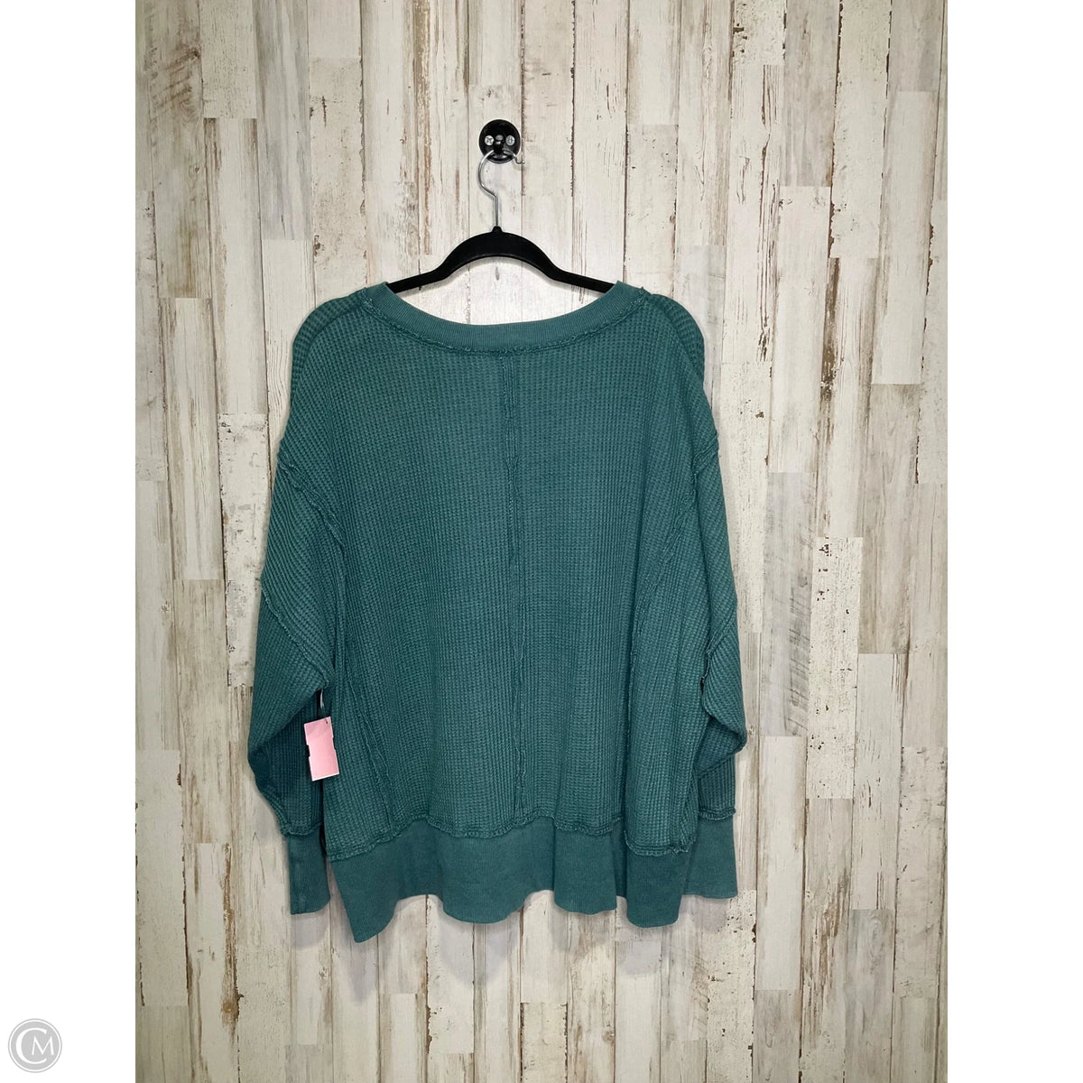 Top Long Sleeve By Clothes Mentor In Green, Size: S