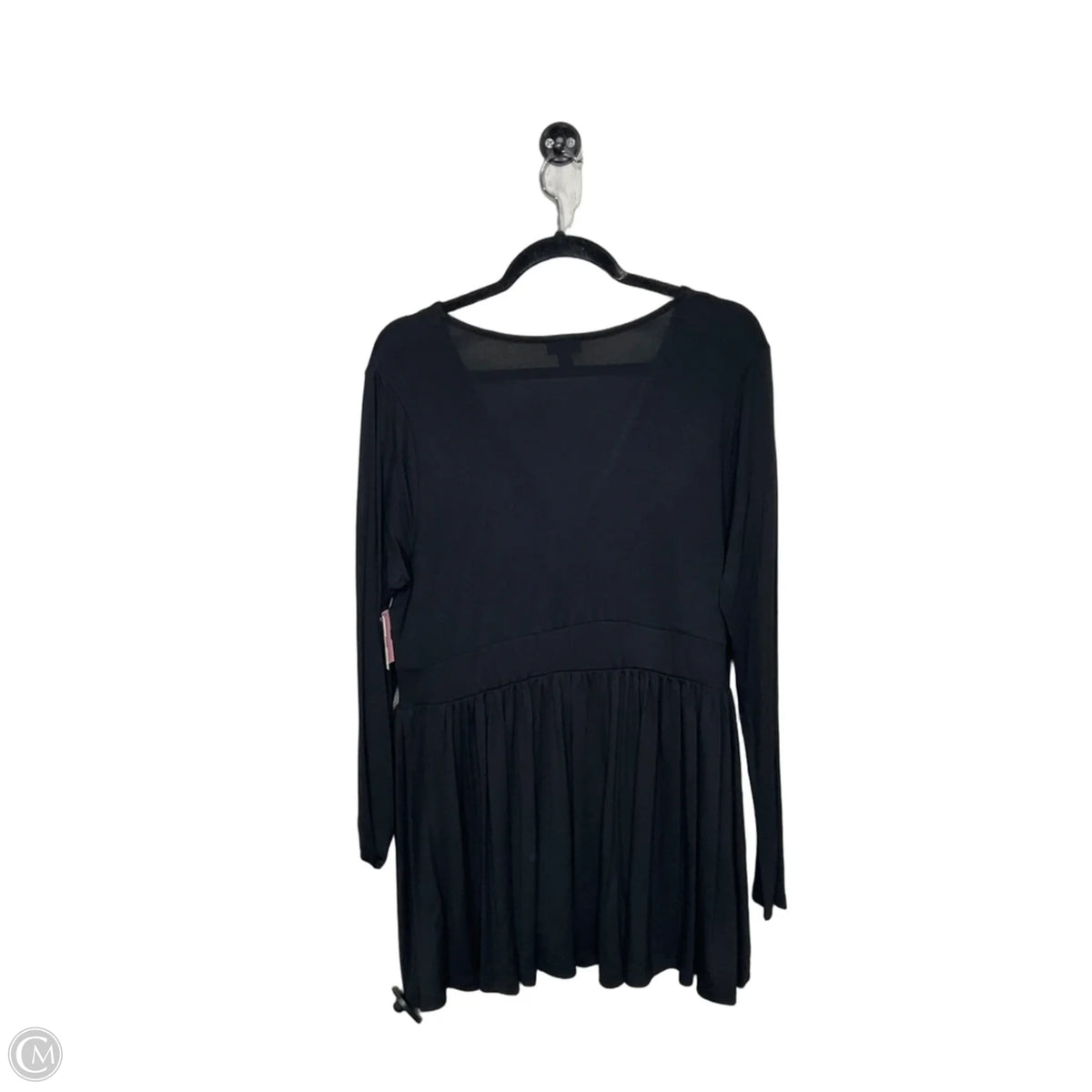 Top Long Sleeve By Torrid In Black, Size: M