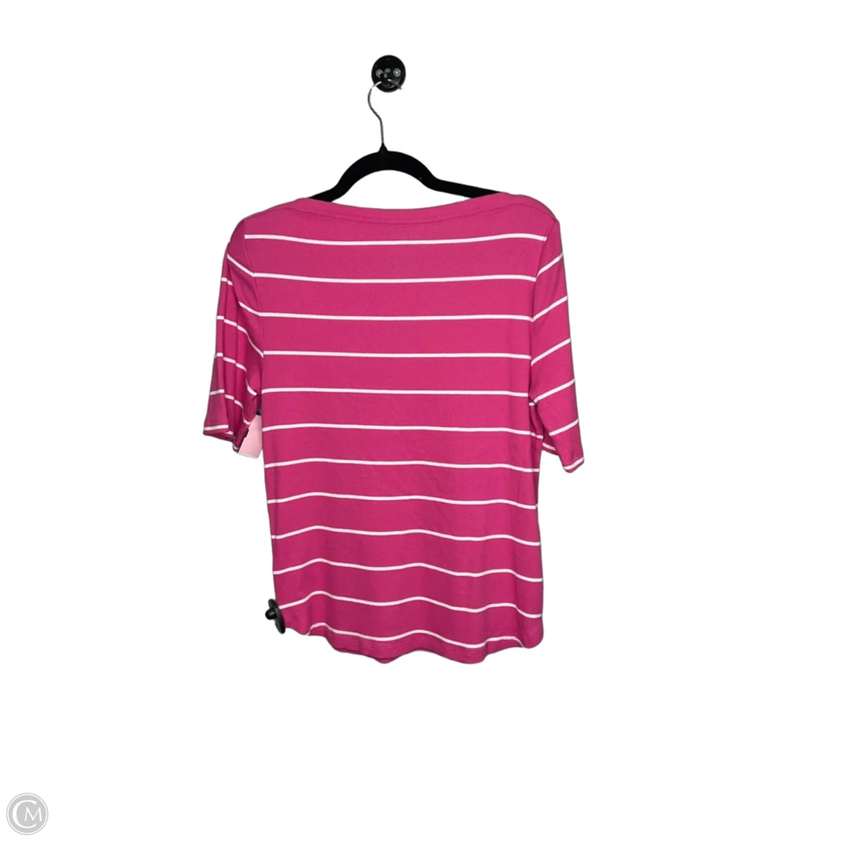 Top Short Sleeve By Talbots In Pink, Size: Xlp