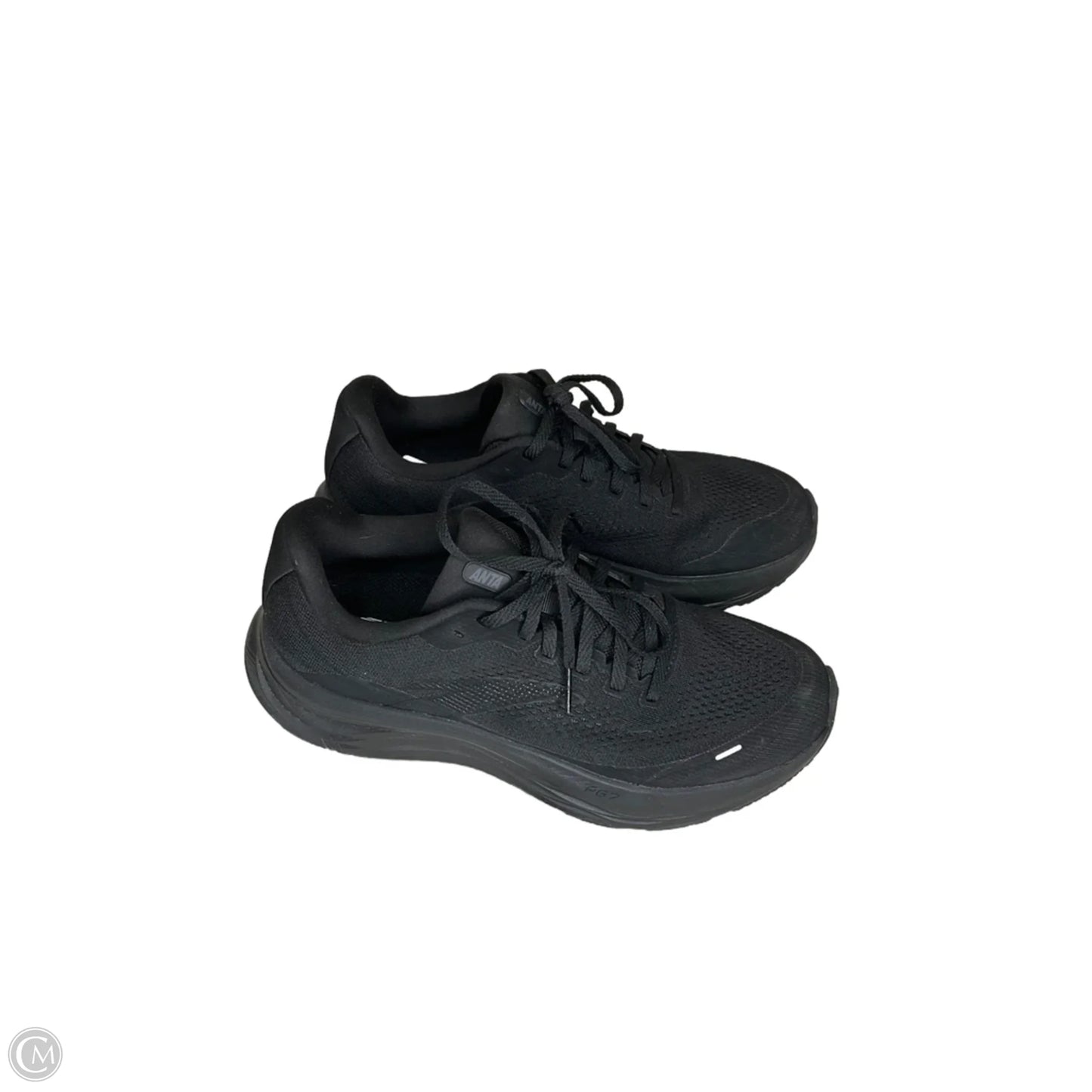 Shoes Athletic By Clothes Mentor In Black, Size: 9.5