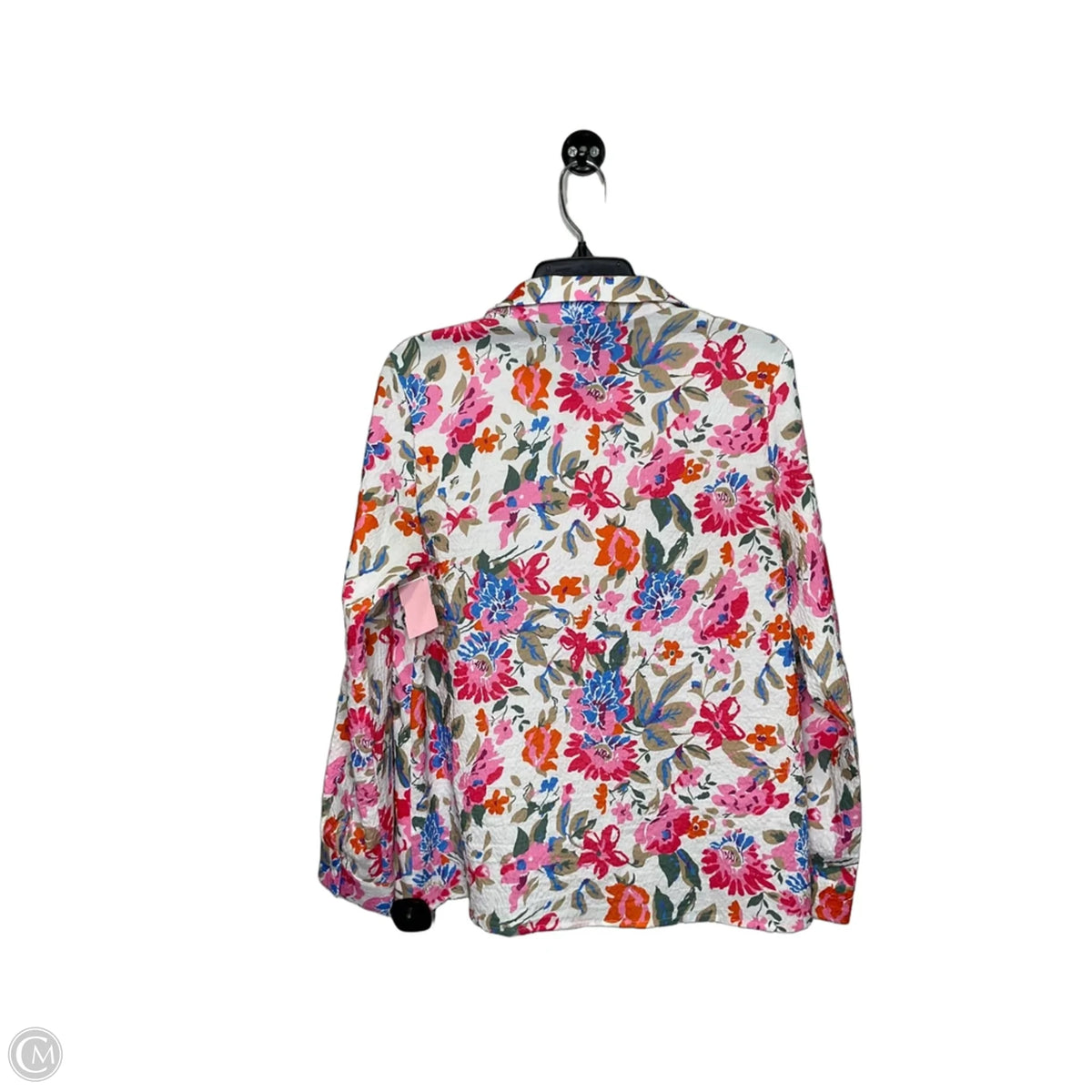 Top Long Sleeve By Clothes Mentor In Floral Print, Size: M