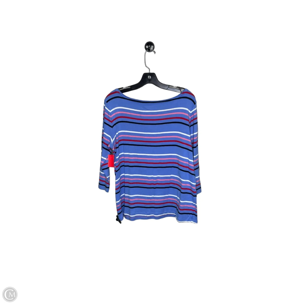 Top 3/4 Sleeve By Talbots In Blue, Size: 1x