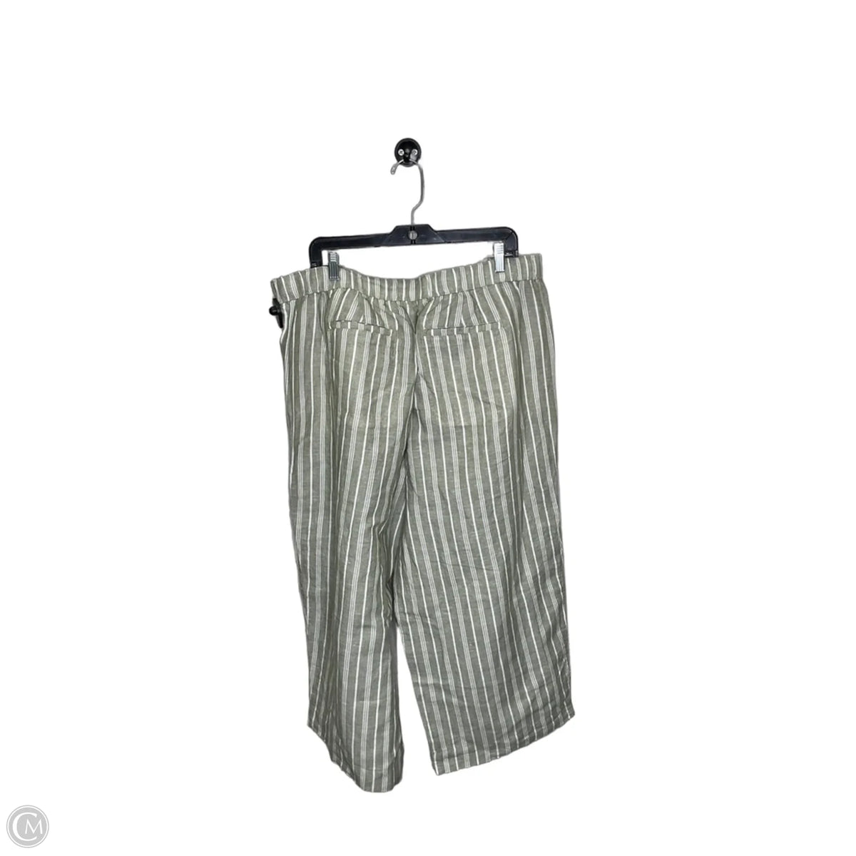 Pants Linen By Talbots In Green, Size: 2x