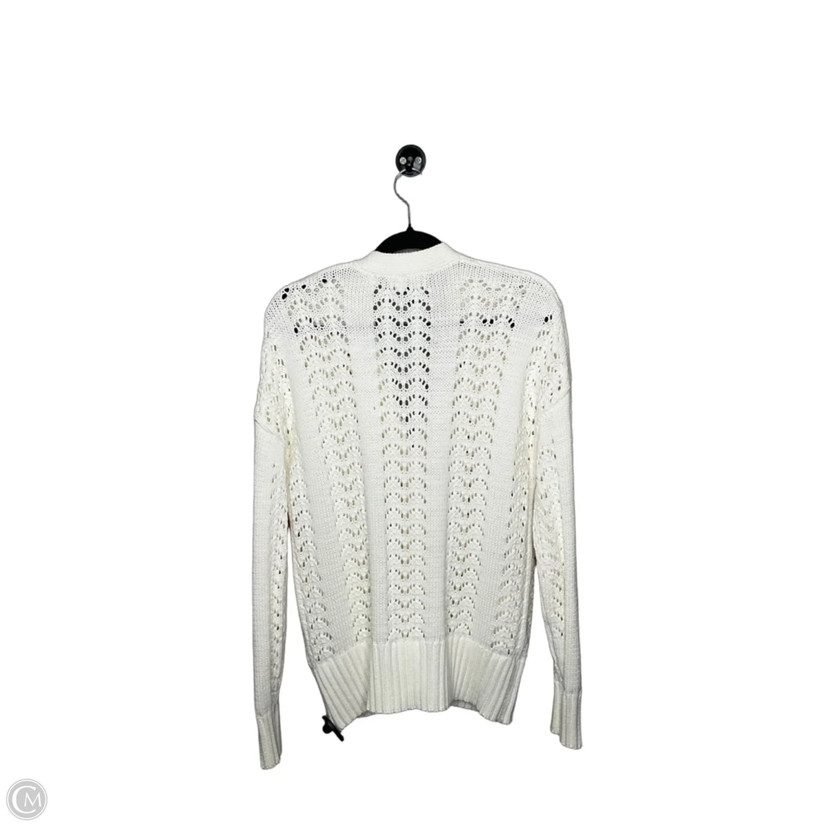 Cardigan By Scoop In White, Size: S