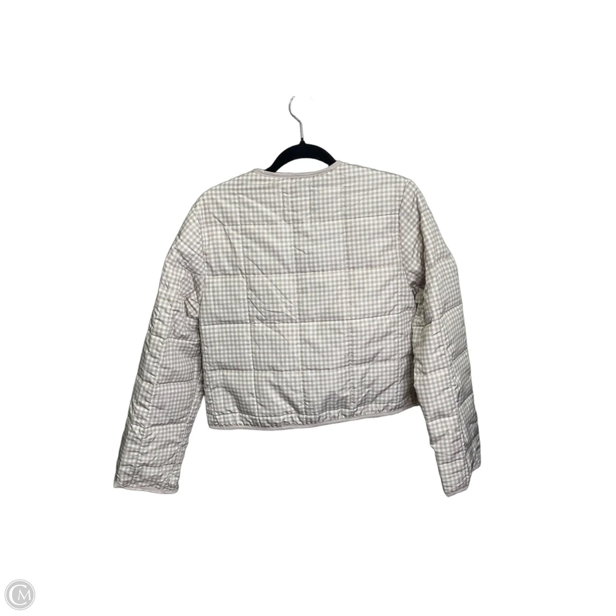 Jacket Puffer & Quilted By Stoosh In Cream, Size: L