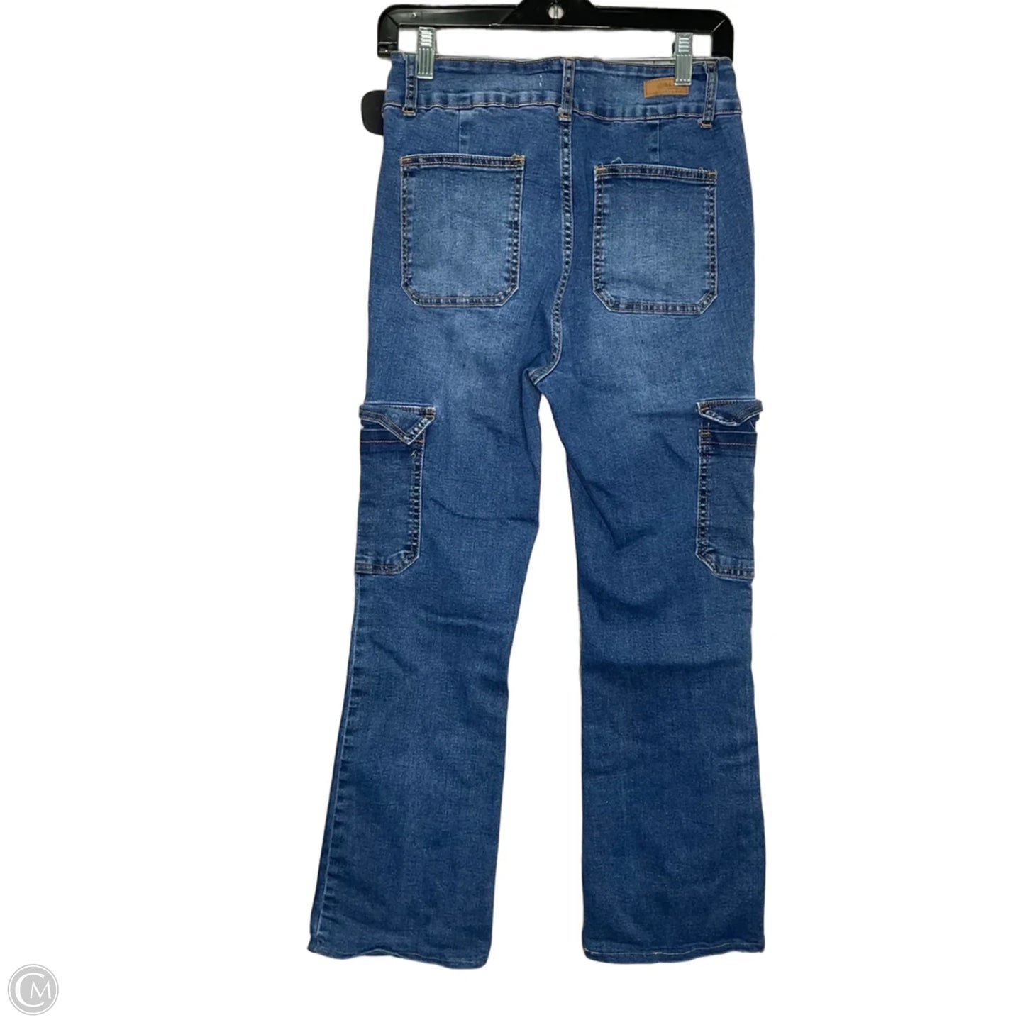 Jeans Straight By Bleu In Blue, Size: 8