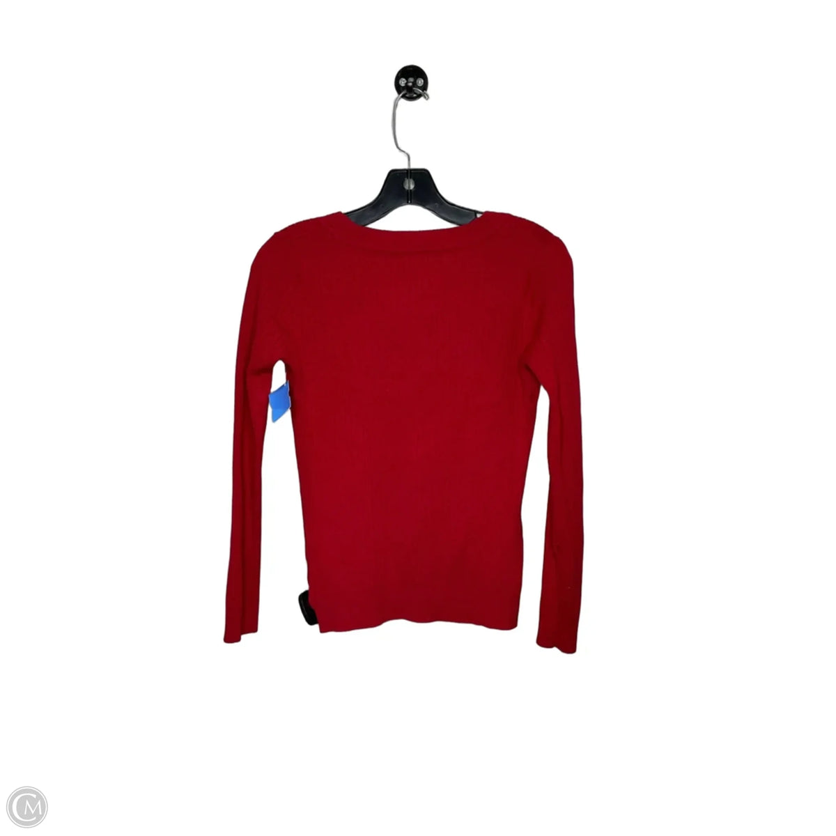 Top Long Sleeve By Clothes Mentor In Red, Size: S