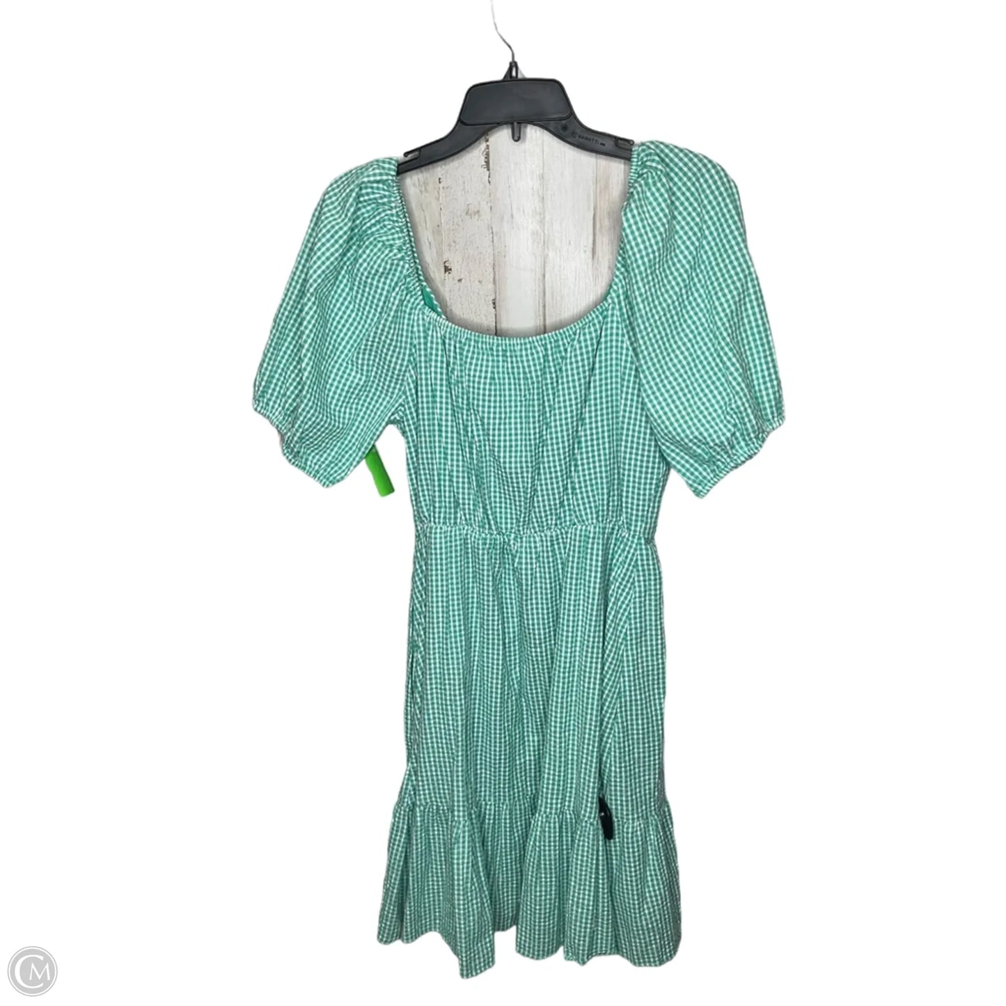 Dress Casual Short By Draper James In Green & White, Size: M