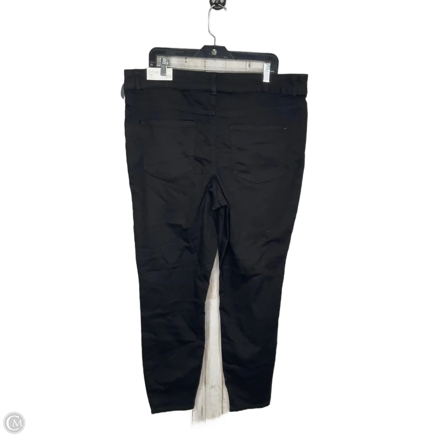 Jeans Straight By Maurices In Black, Size: 20