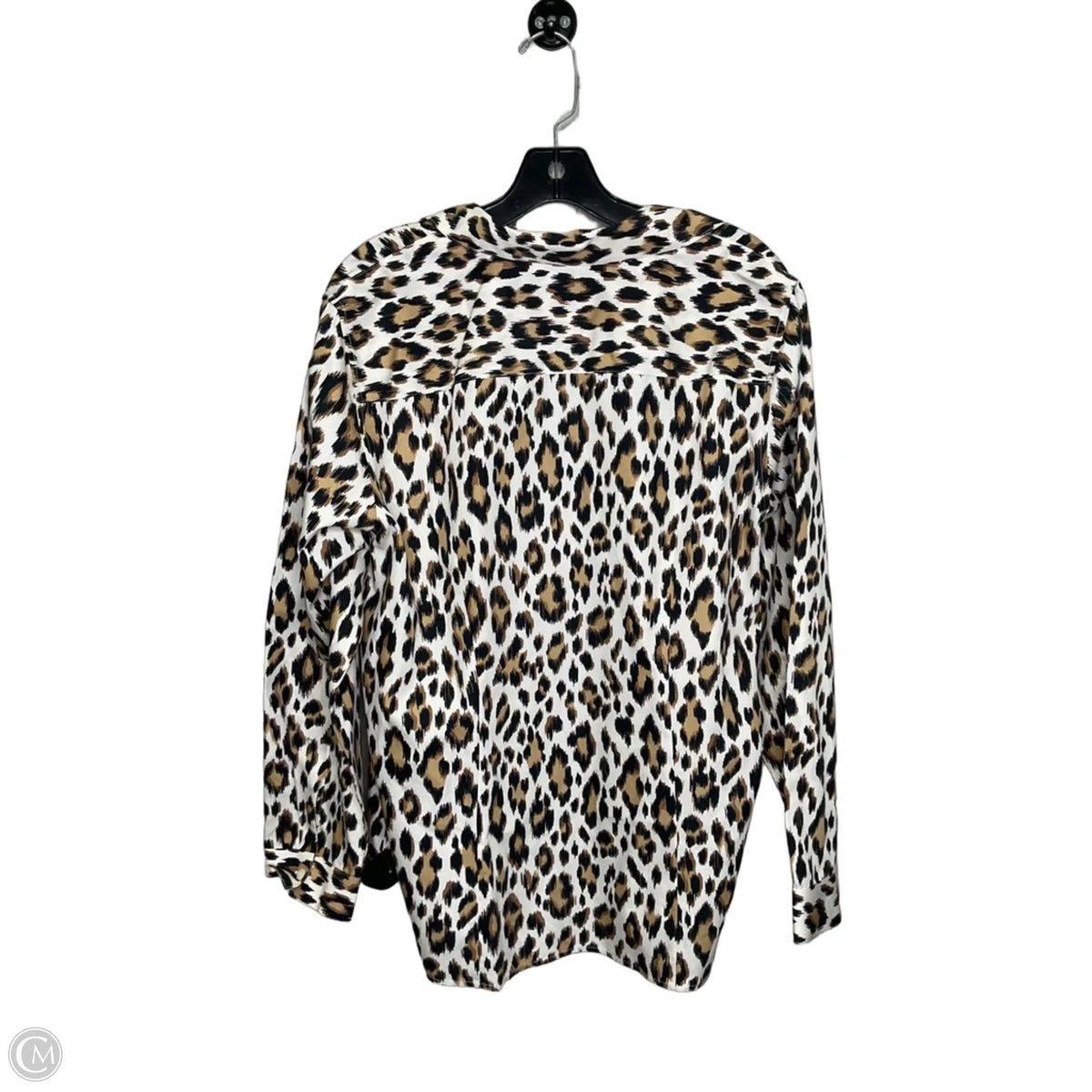 Top Long Sleeve By Chicos In Animal Print, Size: Xl