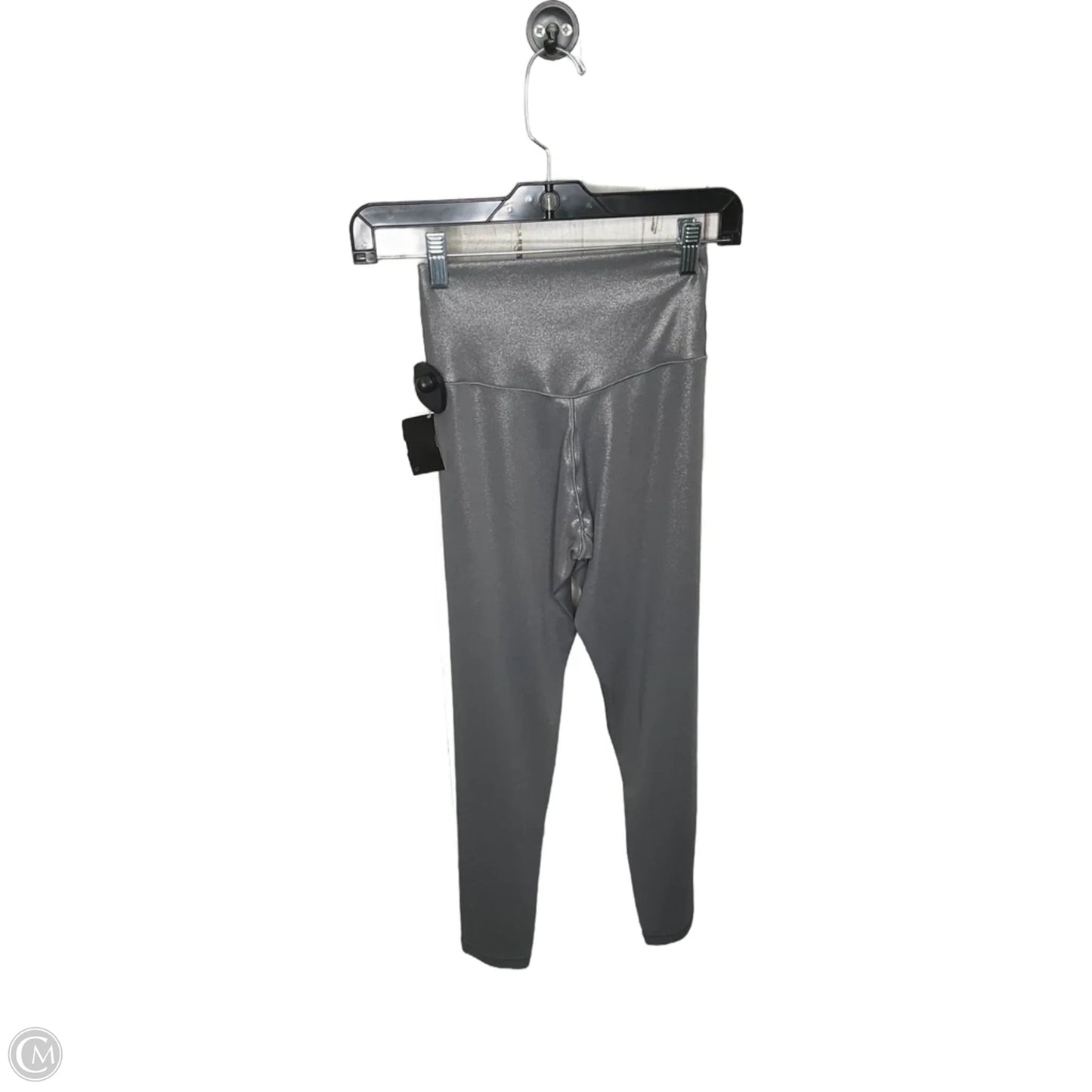 Athletic Leggings By Aerie In Silver, Size: M