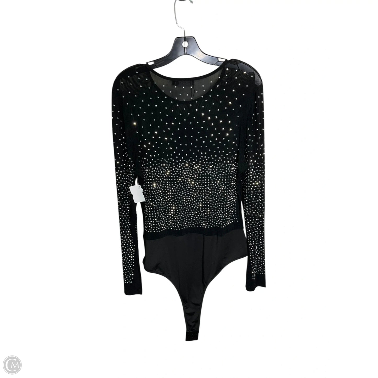 Bodysuit By Clothes Mentor In Black, Size: 2x