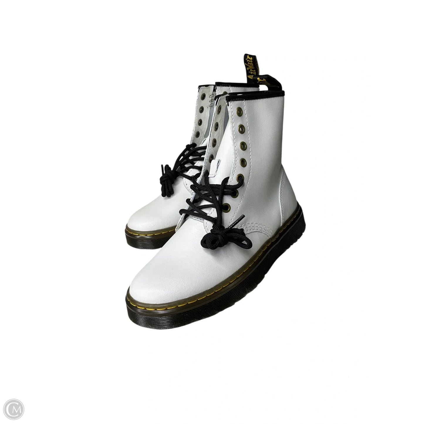 Boots Ankle Flats By Dr Martens In White, Size: 6