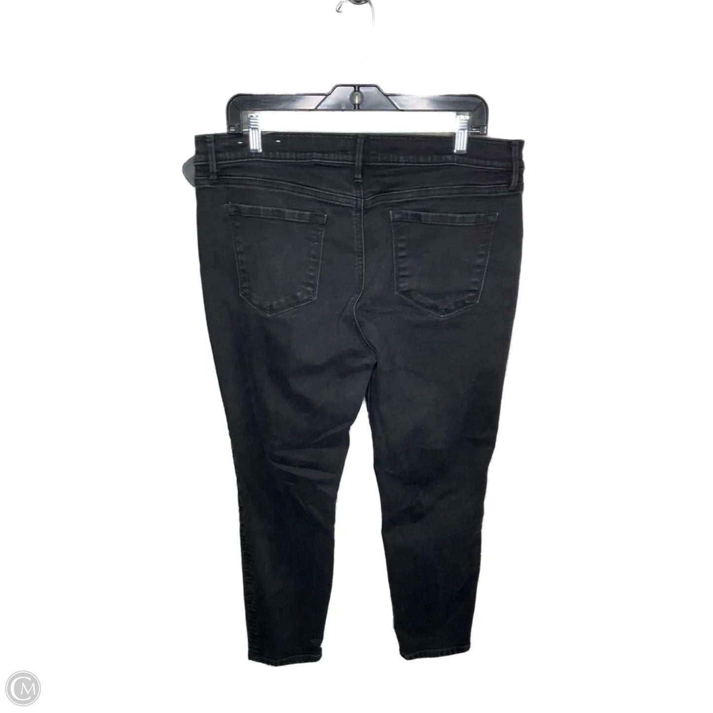 Jeans Skinny By Loft In Black, Size: 14