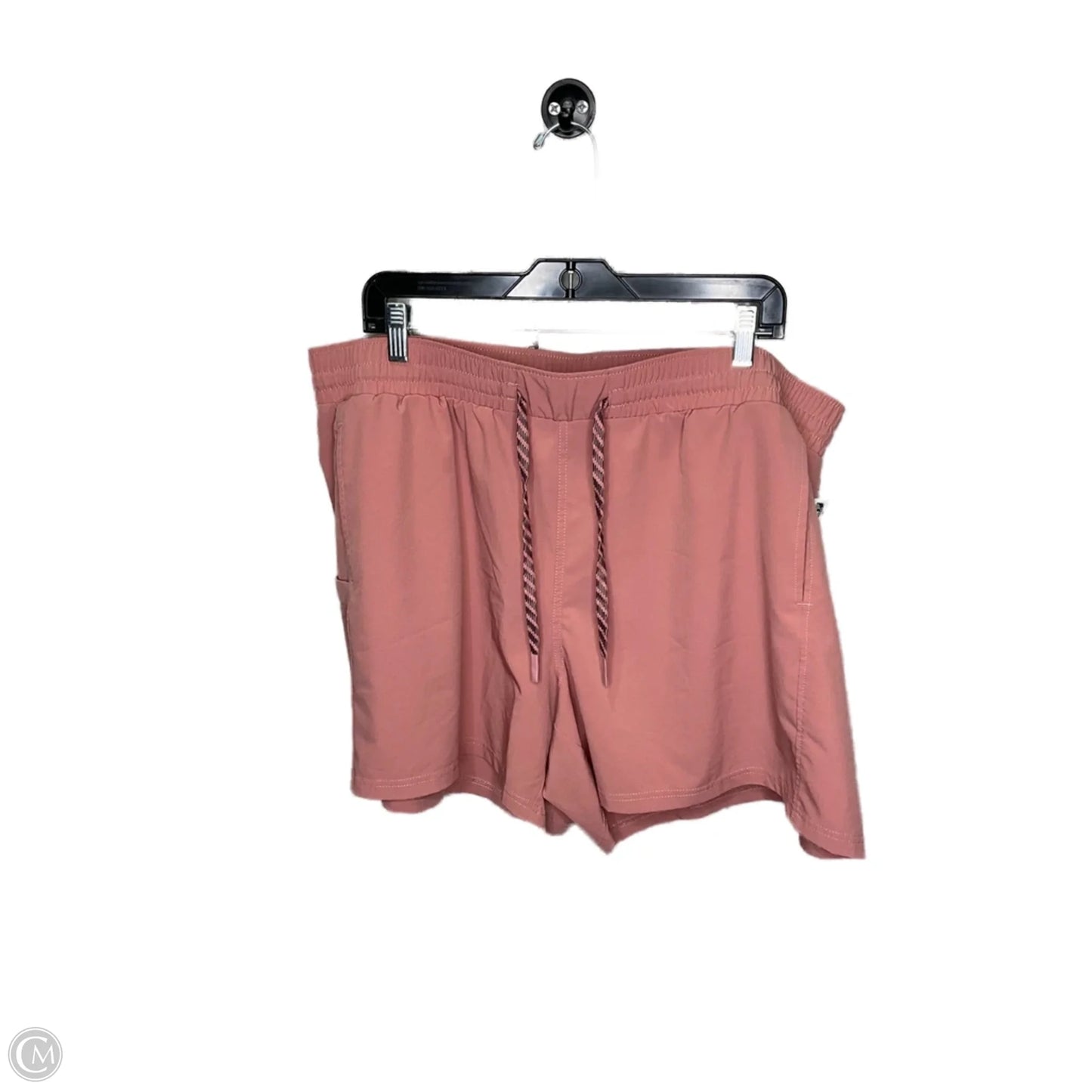 Athletic Shorts By Pacific Trail In Peach, Size: Xxl