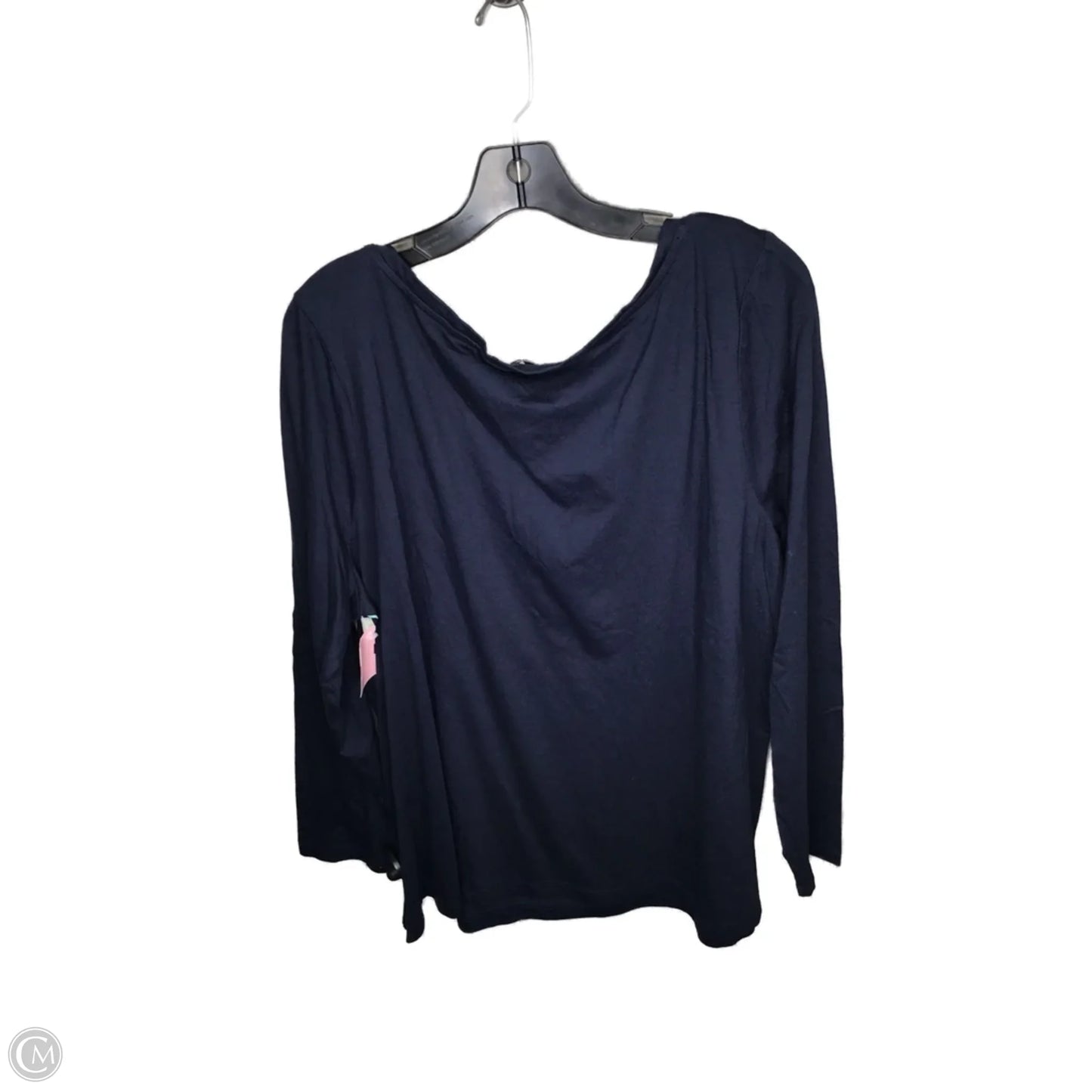 Top Long Sleeve By Talbots In Navy, Size: 3x