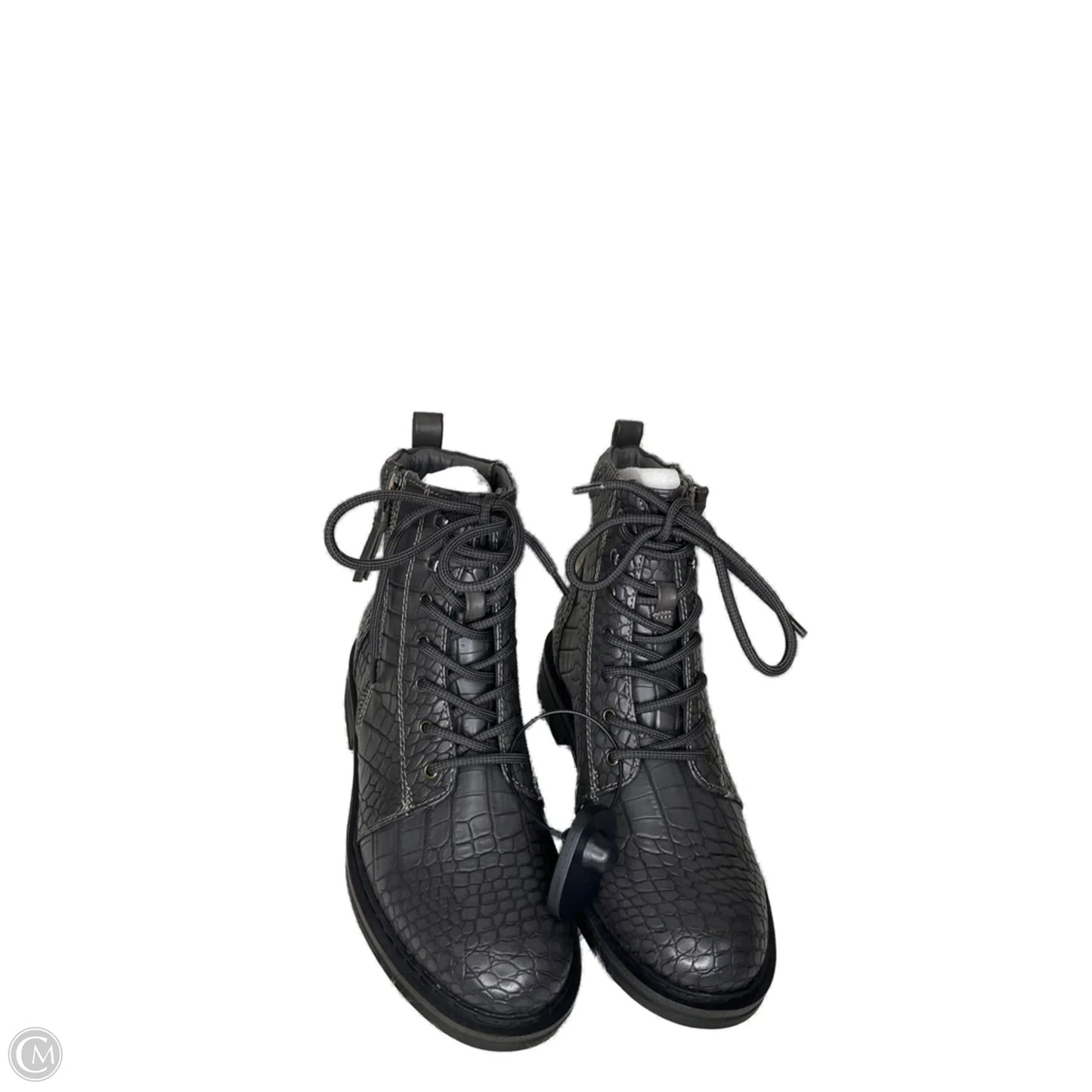 Boots Ankle Flats By Bare Traps In Grey, Size: 7.5