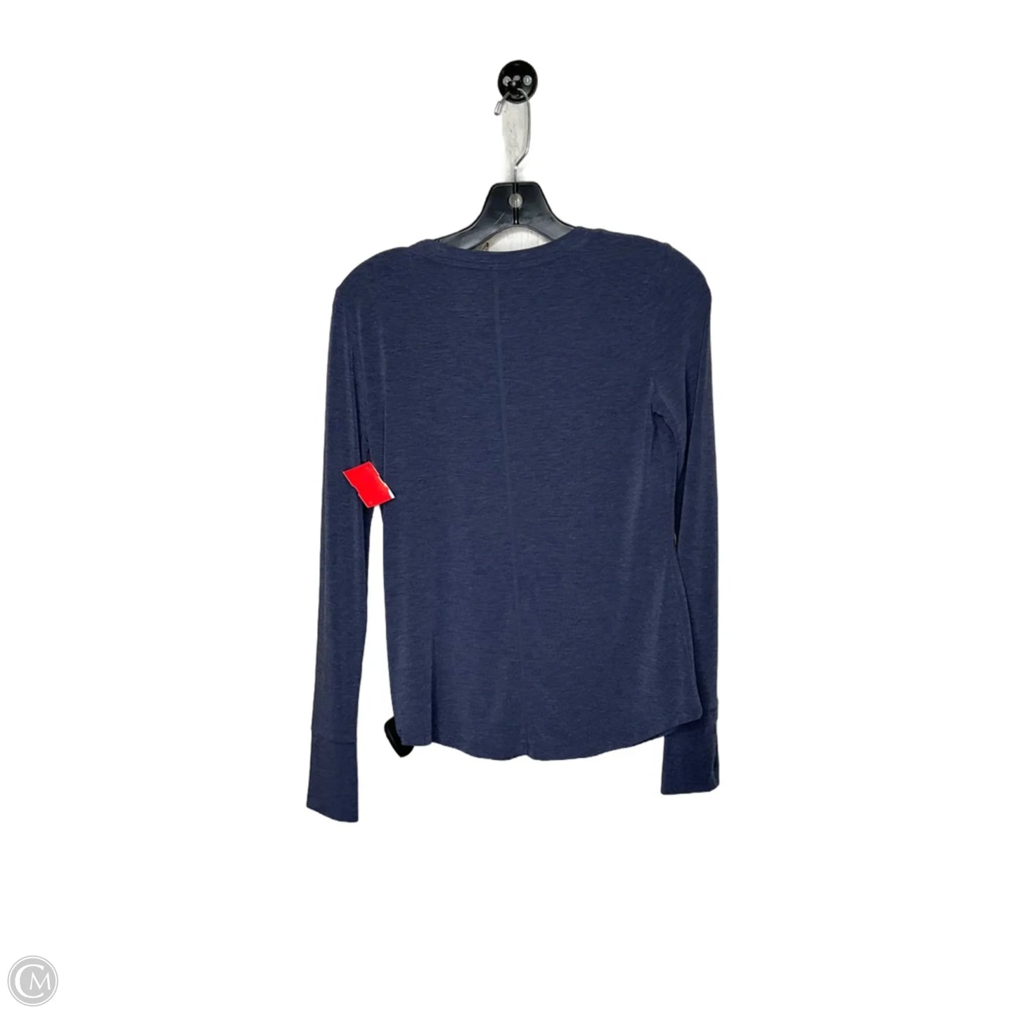 Athletic Top Long Sleeve Crewneck By Gapfit In Navy, Size: Xs