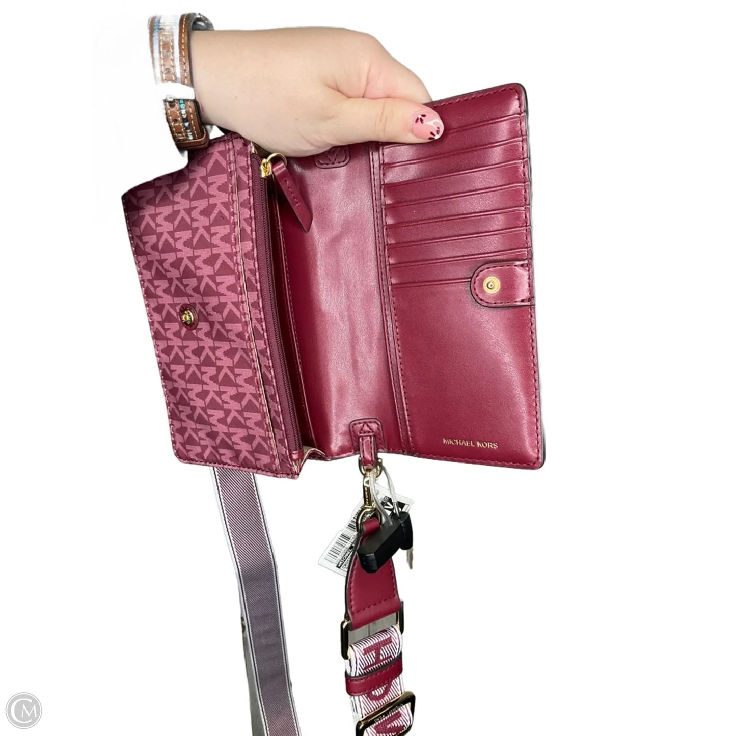 Crossbody Designer By Michael Kors, Size: Small