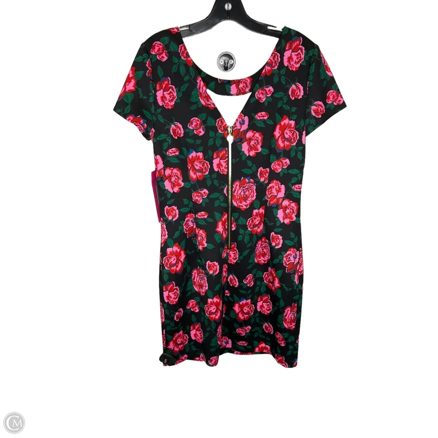 Dress Party Short By Betsey Johnson In Black, Size: 8
