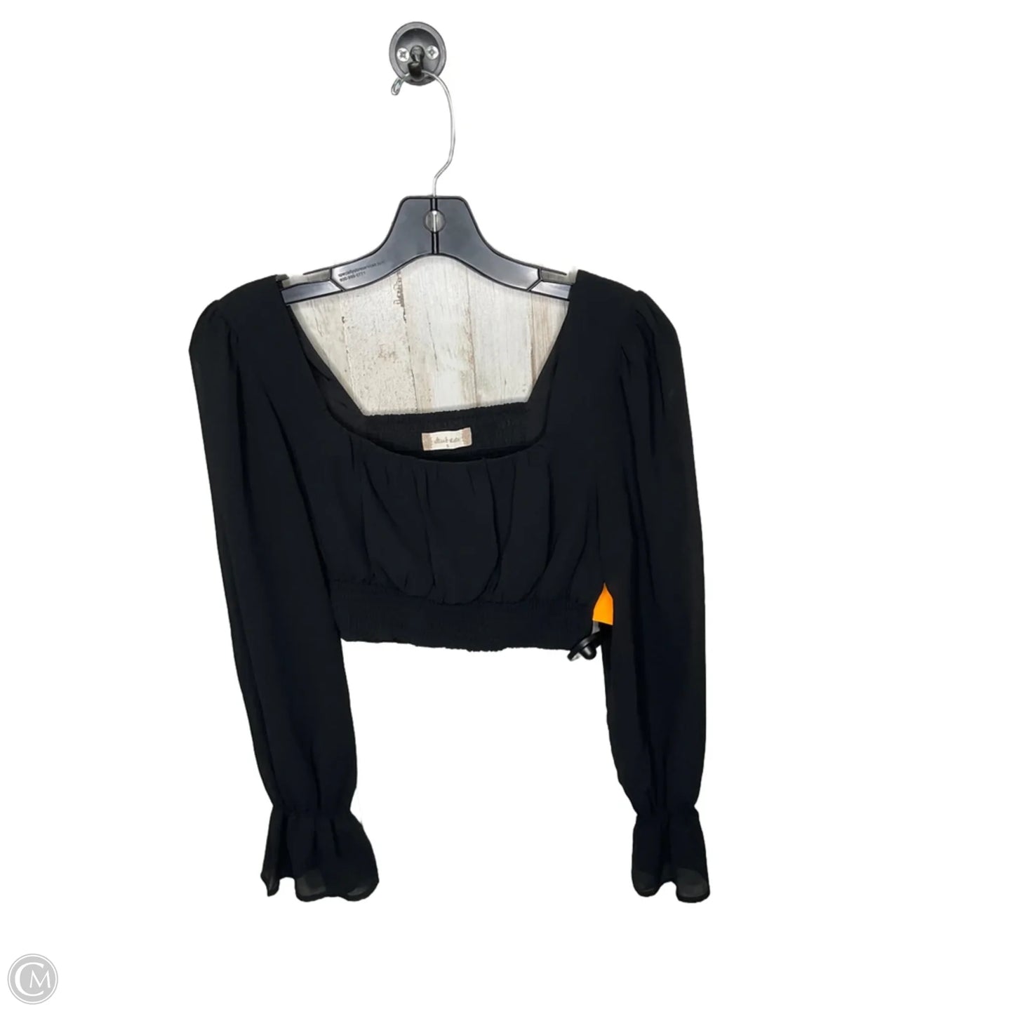 Top Long Sleeve By Altard State In Black, Size: S