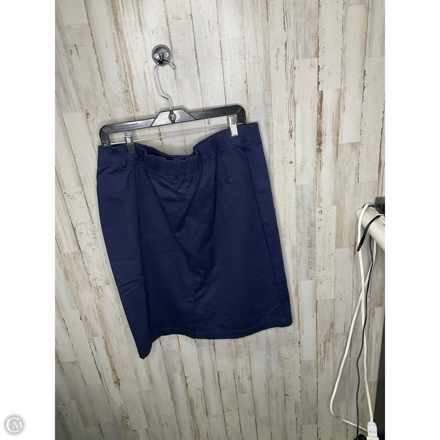 Skirt Mini & Short By Joan Rivers In Navy, Size: L