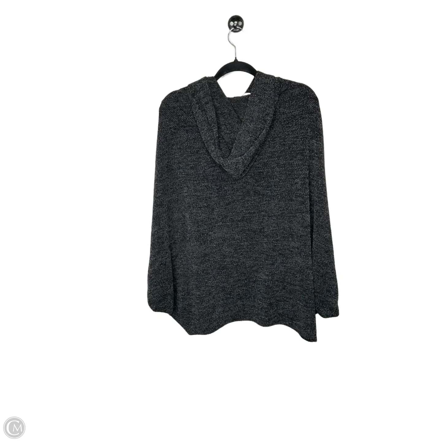 Poncho By Clothes Mentor In Grey, Size: M